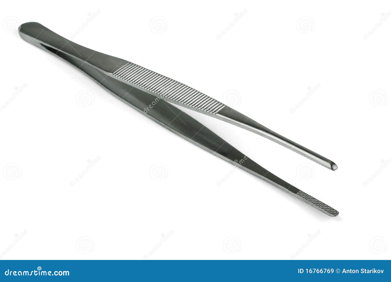 Tweezers stock image. Image of background, object, shiny 16766769