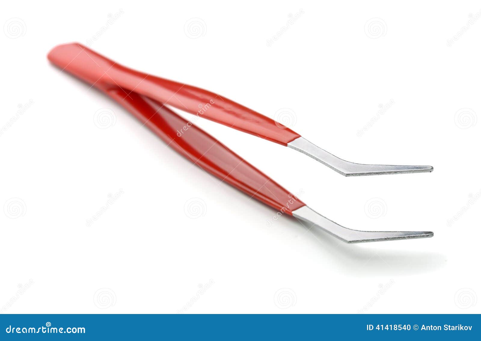 Tweezers stock photo. Image of medical, macro, shiny 41418540