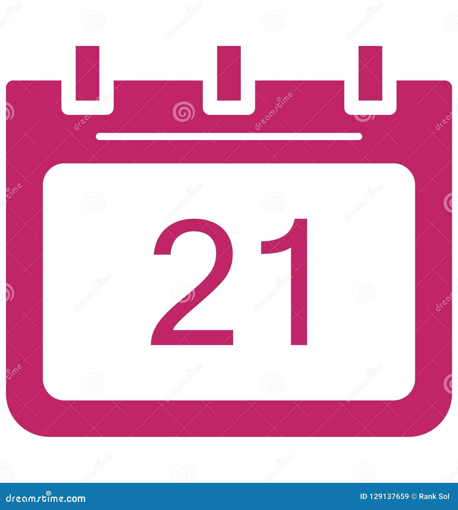 twenty one, twenty first special event day  icon that can be easily modified or edit.
