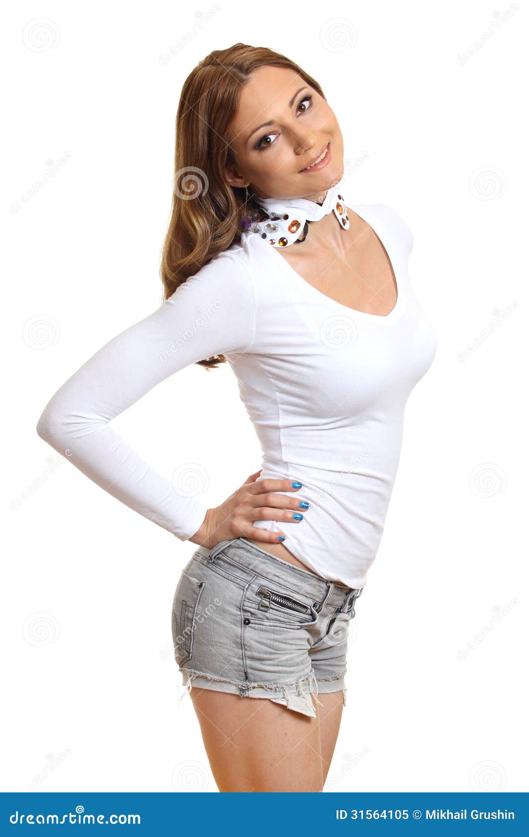 Twenty years girl stock image. Image of topic, tshirt - 31564105