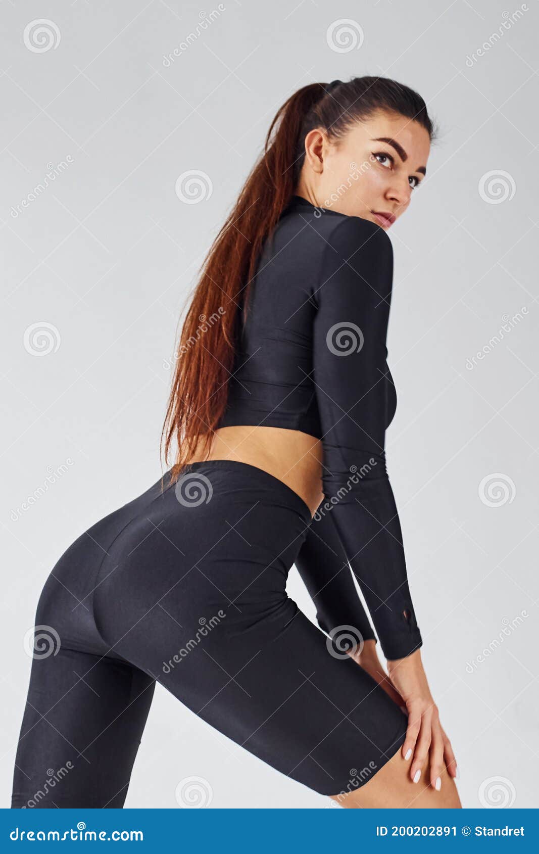 Sexy black booty twerk
