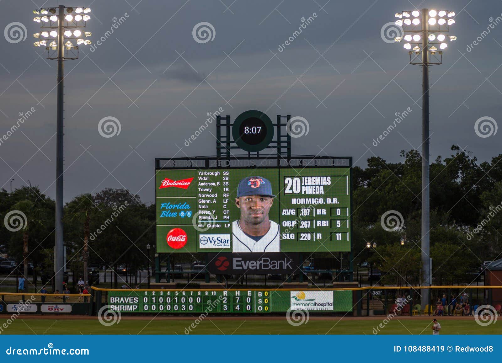 Jacksonville Jumbo Shrimp Stadium Seating Chart