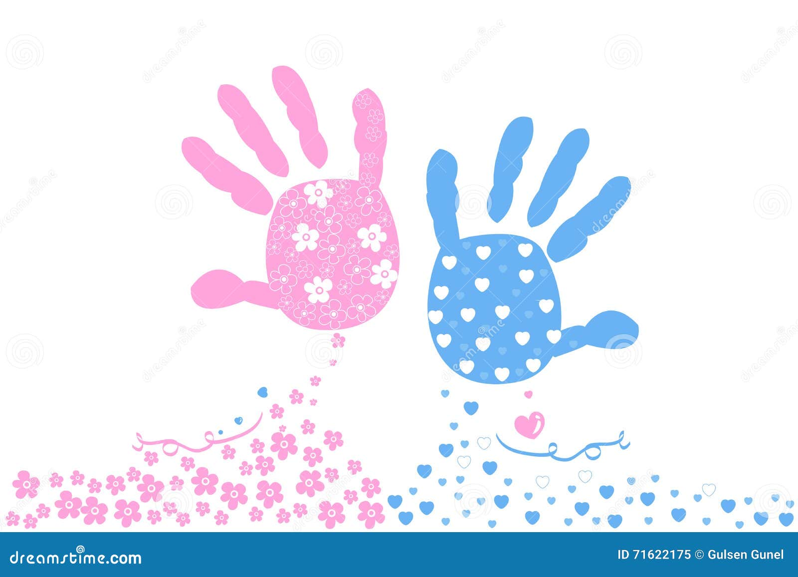 clipart of baby handprints - photo #49