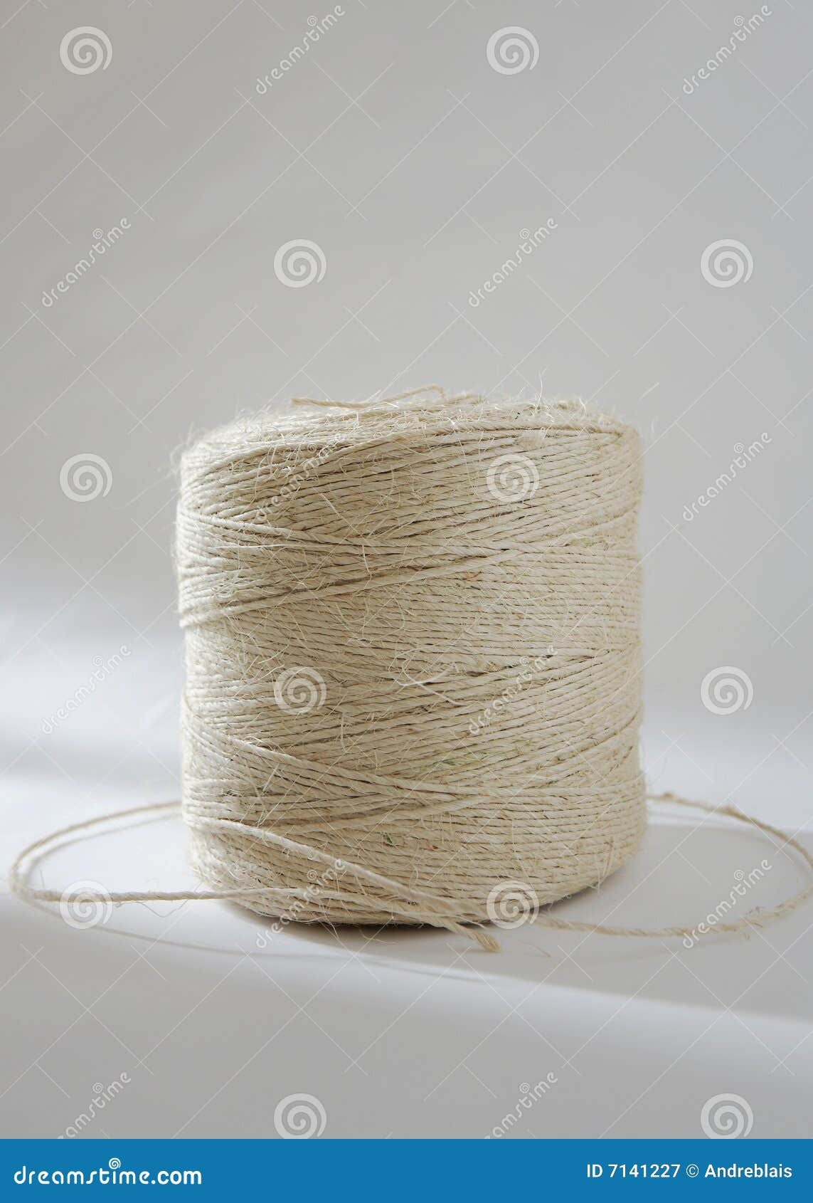 Ball Or Reel Of Coarse Brown Twine Stock Photo, Picture and Royalty Free  Image. Image 91297142.