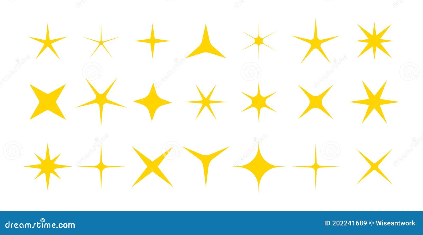 Shine gold sparkle icon, aesthetic logo, social media decoration. Vector  illustration Stock Vector