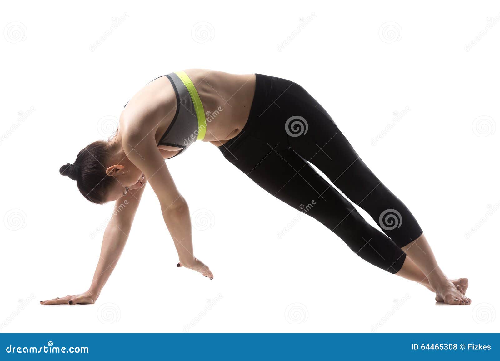 Twist pilates exercise stock photo. Image of girl, female - 64465308