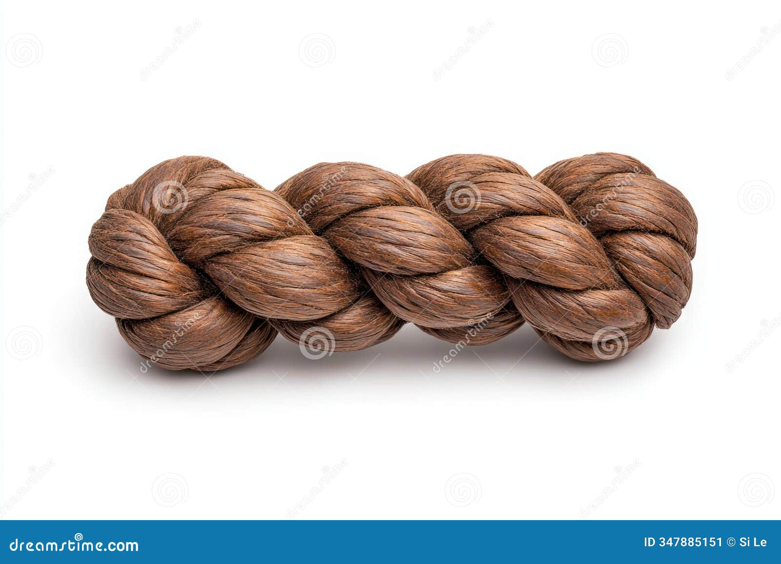 twisted brown rope on  background - a rustic and durable material for crafting, decor, and more