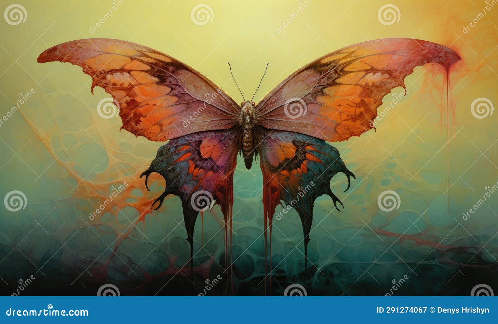 The Twisted and Distorted Features of the Scary Butterfly Drawing