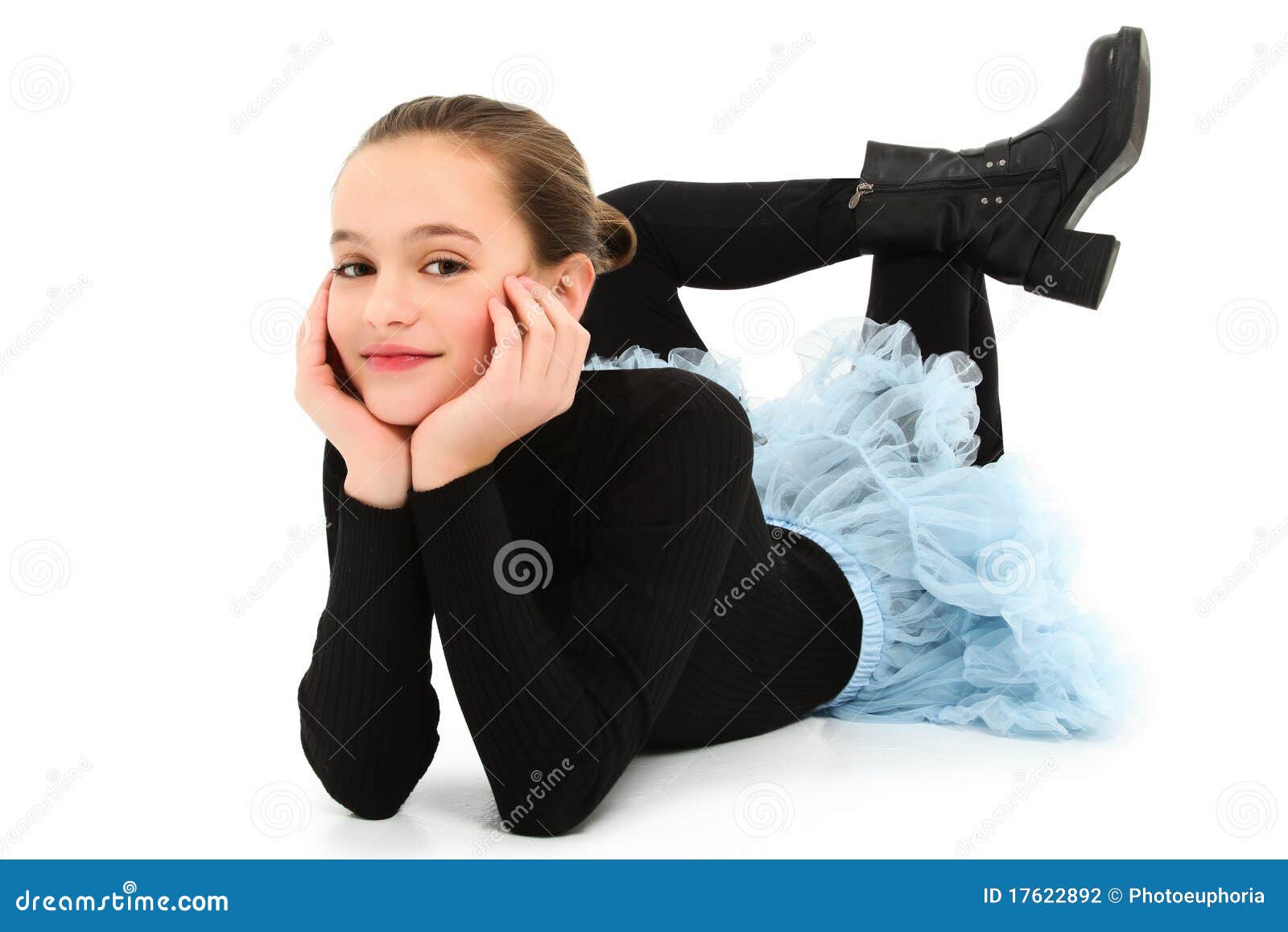 Twisted Girl stock photo. Image of attractive, rest, beautiful 17622892