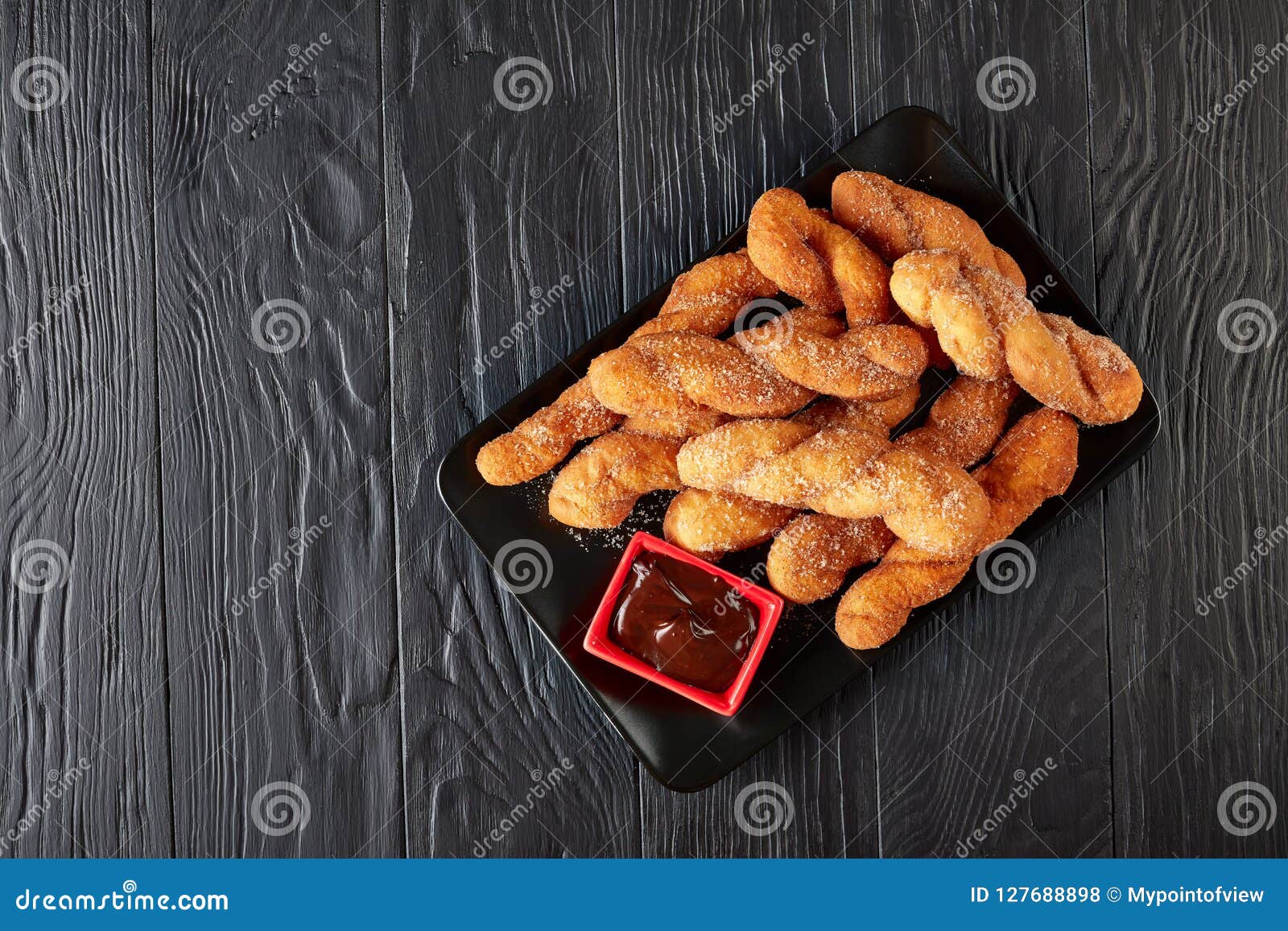 twisted korean doughnuts - kkwabaegi on a plate