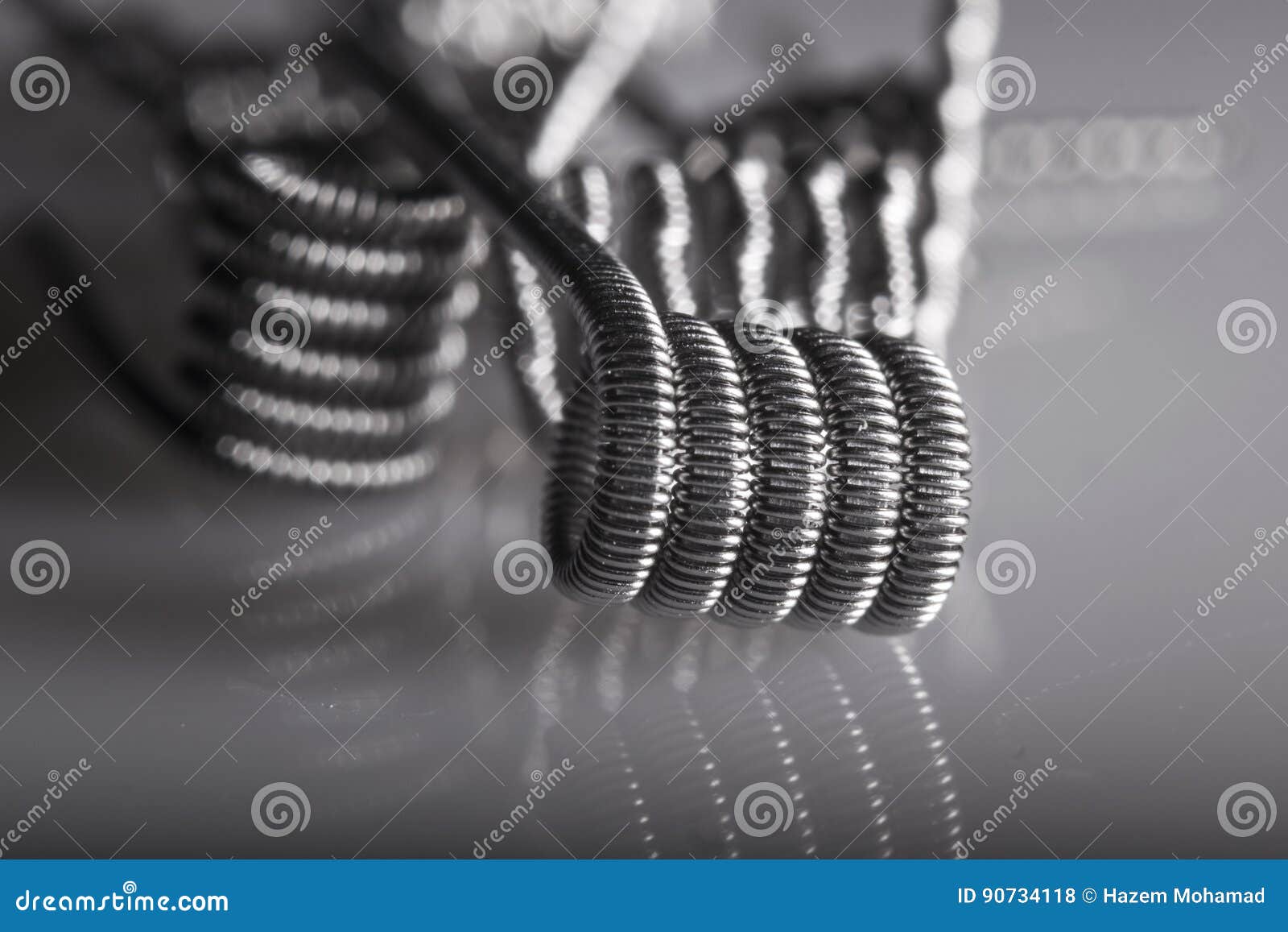 twisted multi strand vaping coils example.