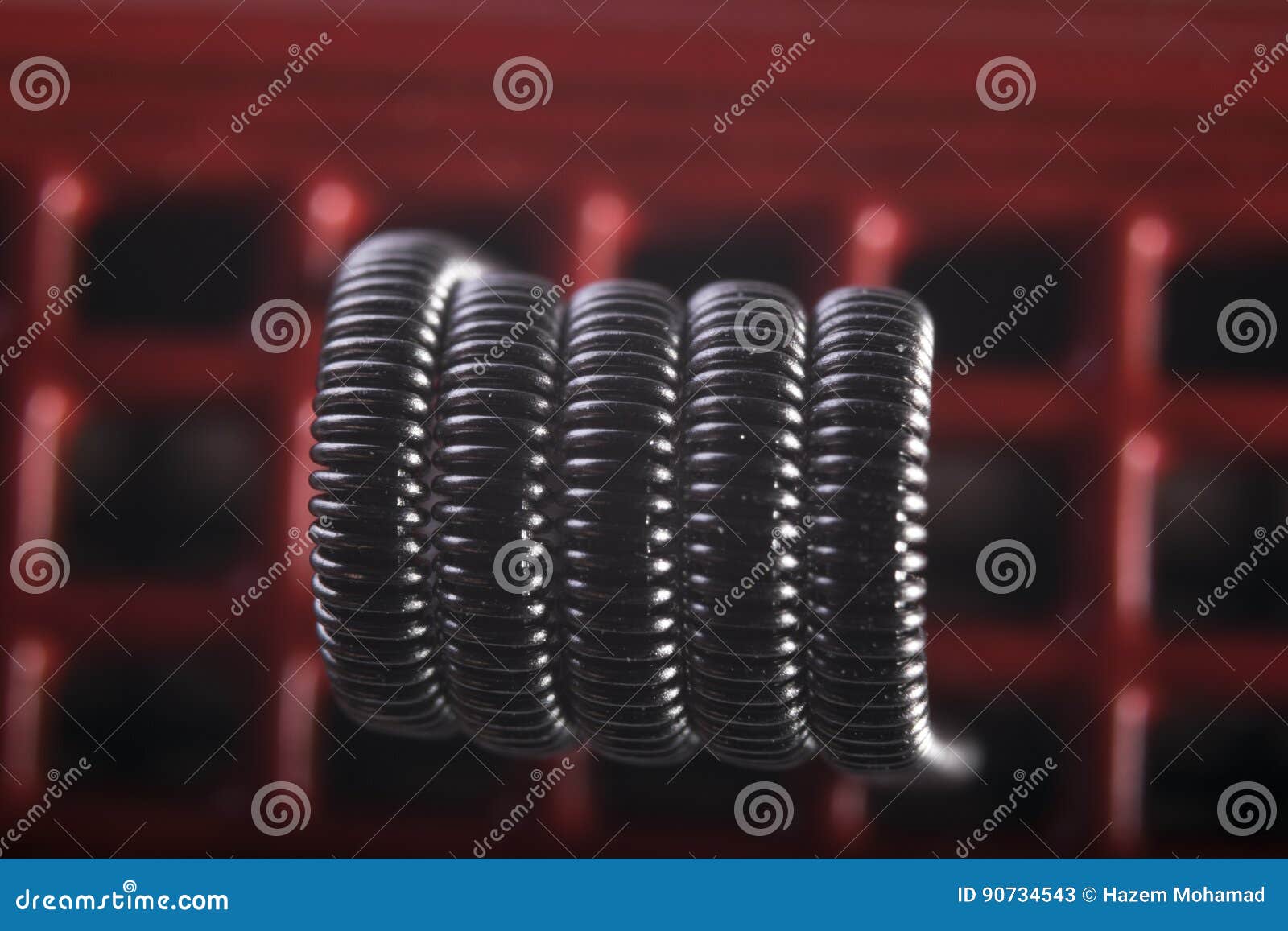 twisted multi strand vaping coils example.