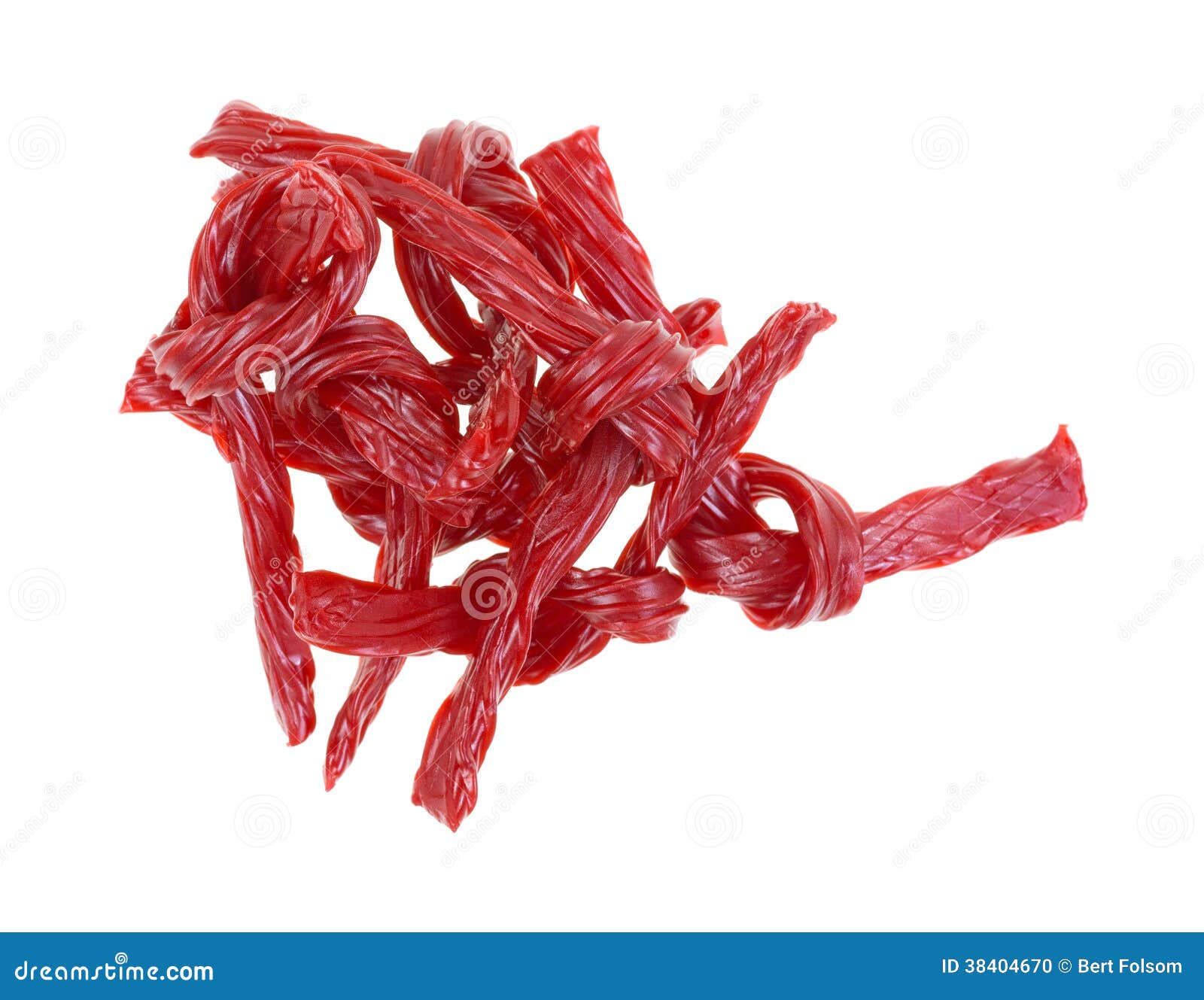 Twisted red licorice stock photo. Image of fattening 38404670