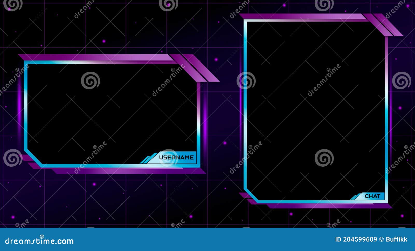 Tv Frame Clipart PNG Images, Overlay Colorfull Frame For Twitch Tv, Stream,  Twitch, Graphic PNG Image For Free Download