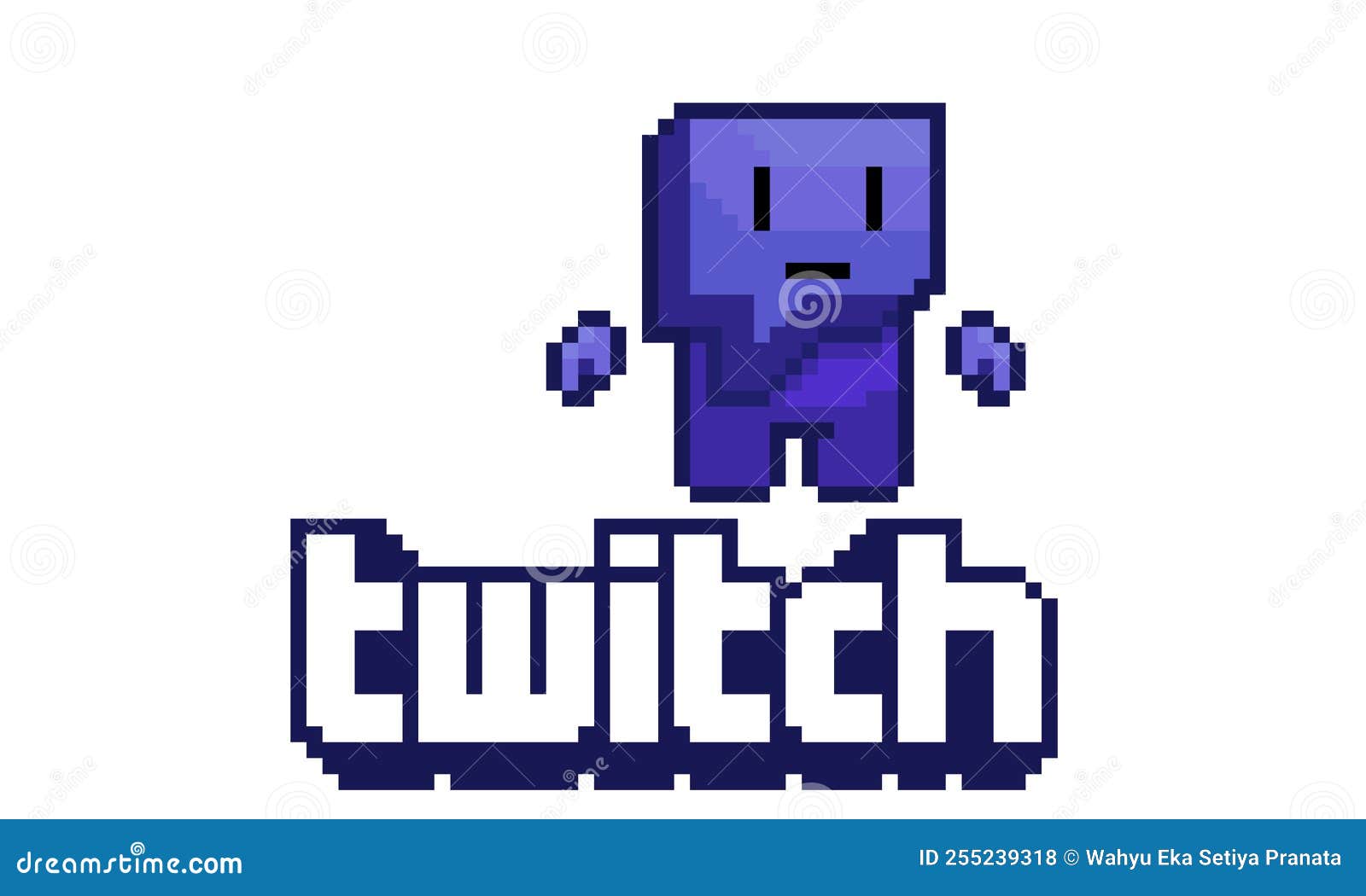 Twitch Pixel Art Vector Illustration Cartoondealer 255239318 Twitch Pixel Art Vector Illustration Cartoondealer 255239318
