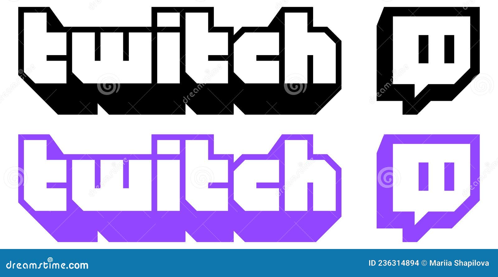 Twitch Logo PNG Vectors Free Download