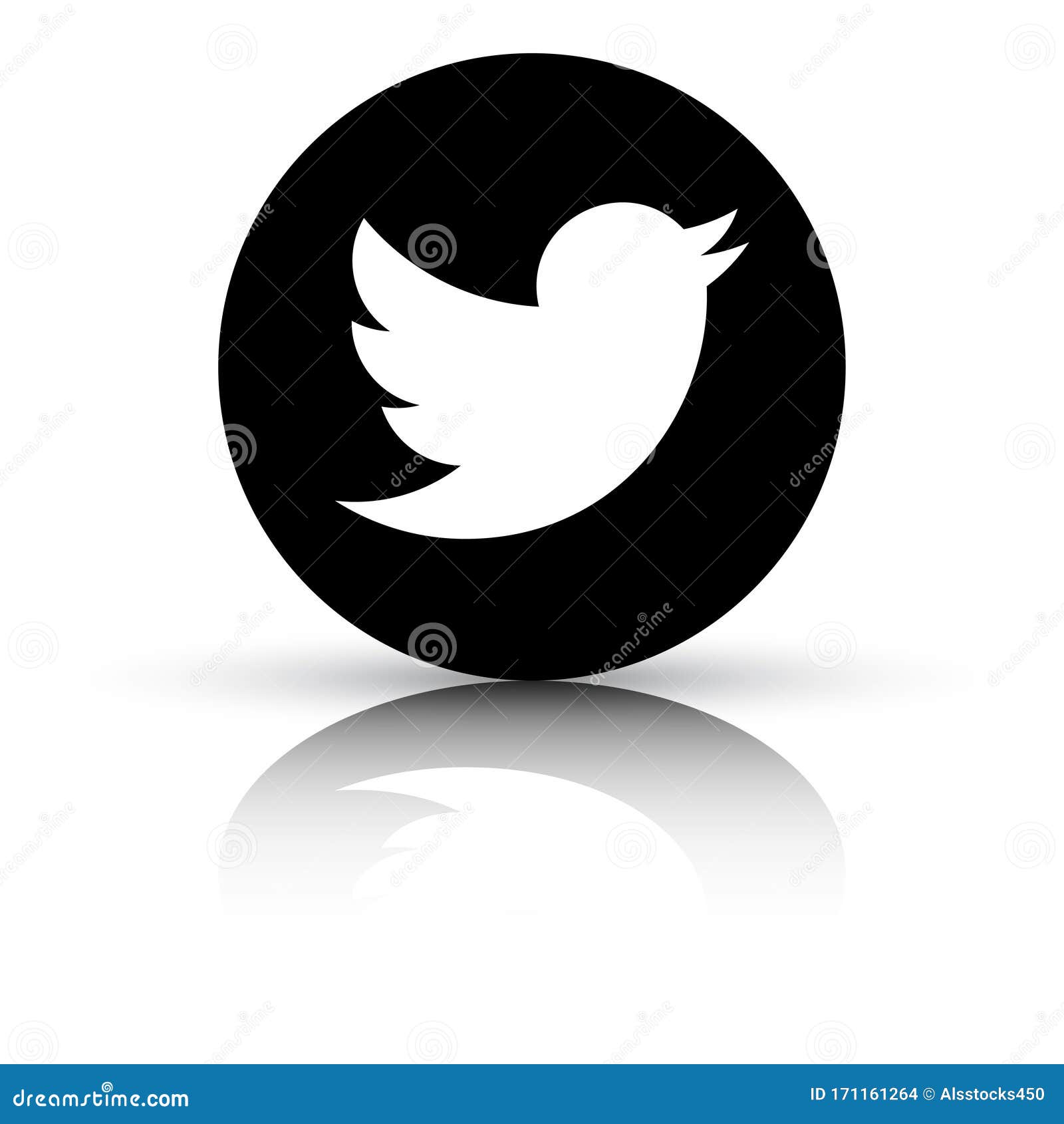 Twitter Logo Icon Editorial Stock Image Illustration Of Like