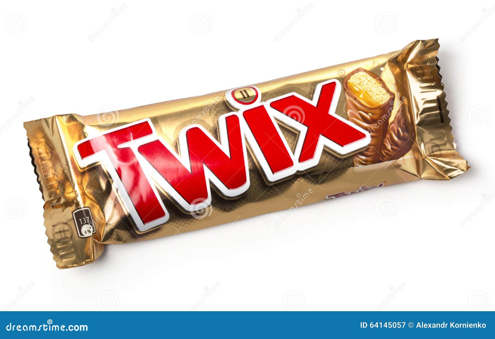 twix cookie bars editorial photography image of calorie choc wrappers