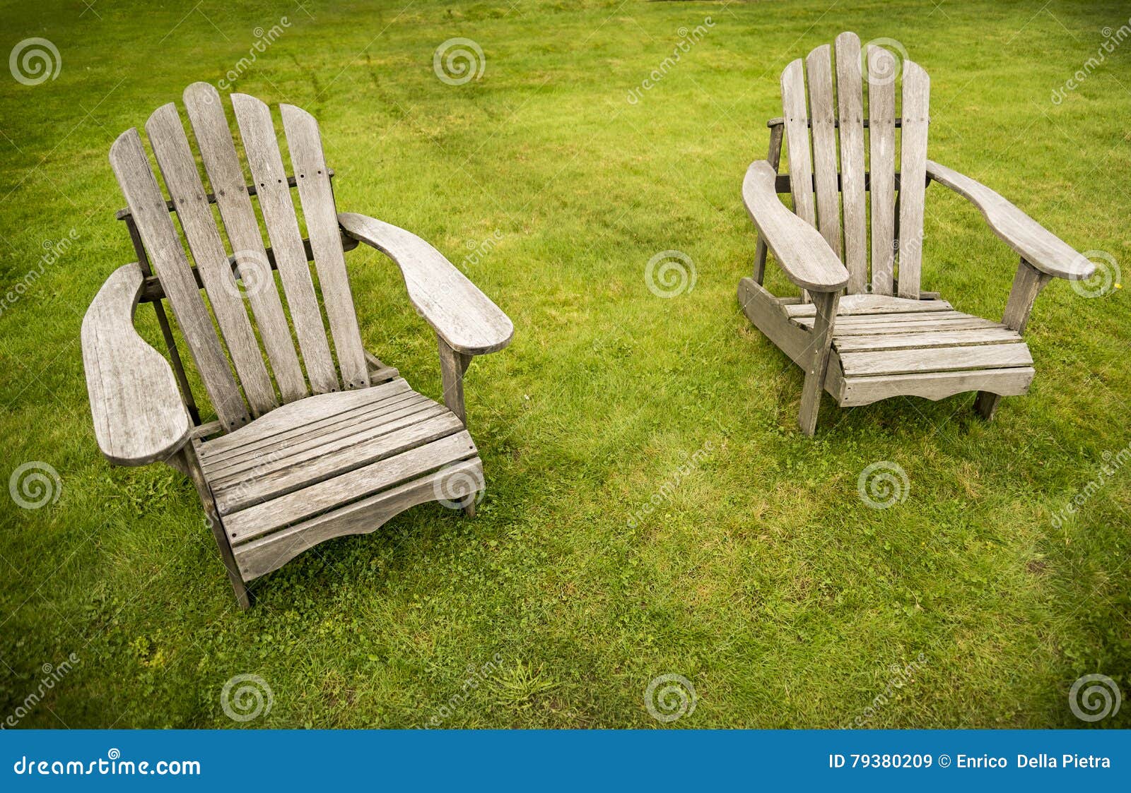 Two adirondack chairs stock image. Image of adirondack 79380209