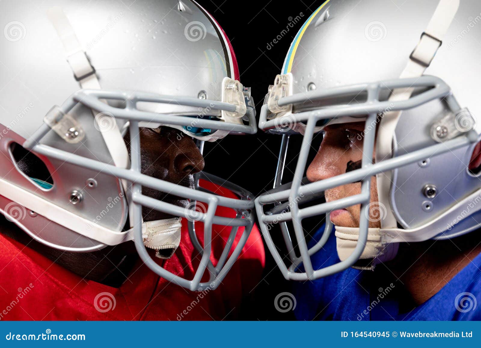 Two American Football Players Head To Head Stock Image Image Of Adult Football Two American Football Players Head To Head Stock Image Image Of Adult Football