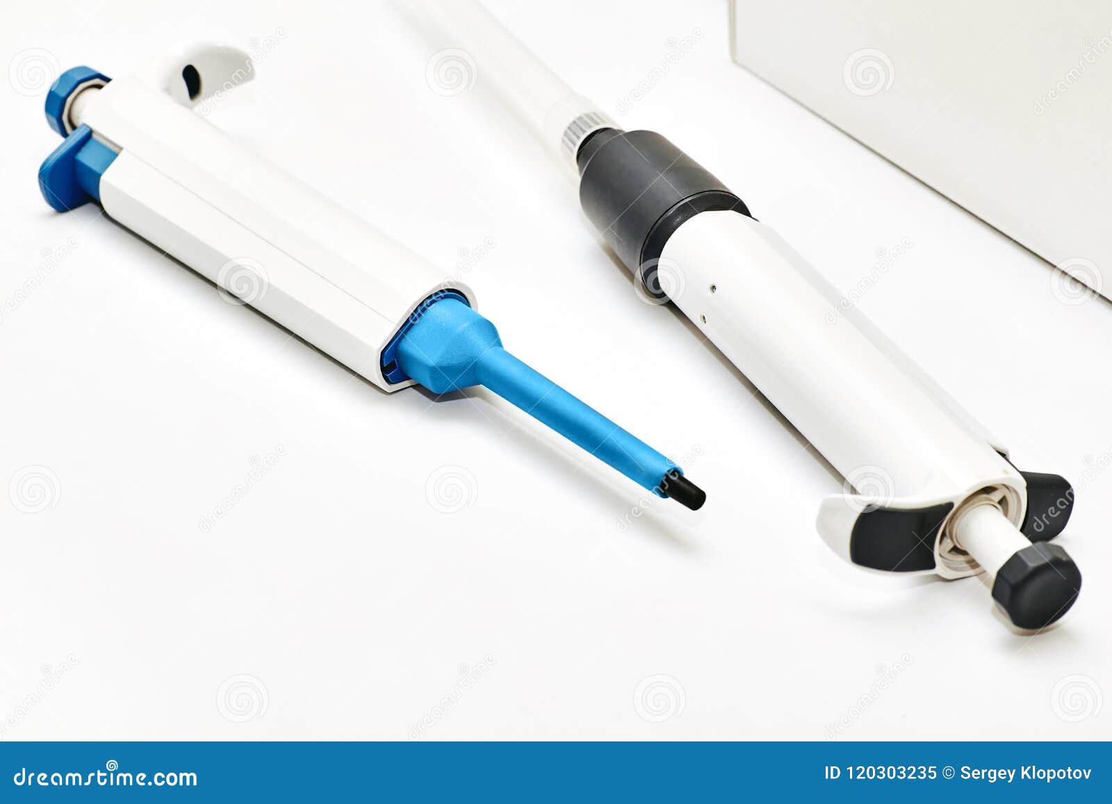 Two Automatic Color Dispenser. Stock Image Image of automatic