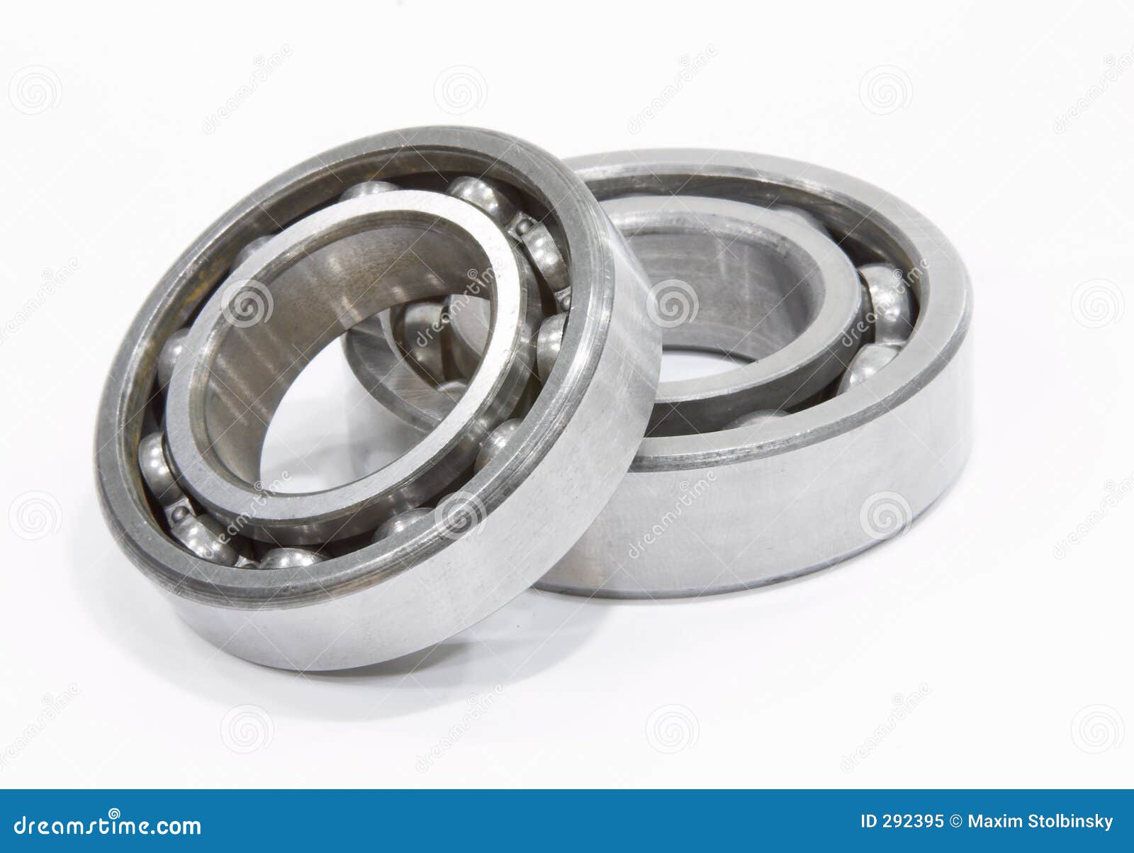 Two bearings stock image. Image of equipment, gearing, device 292395