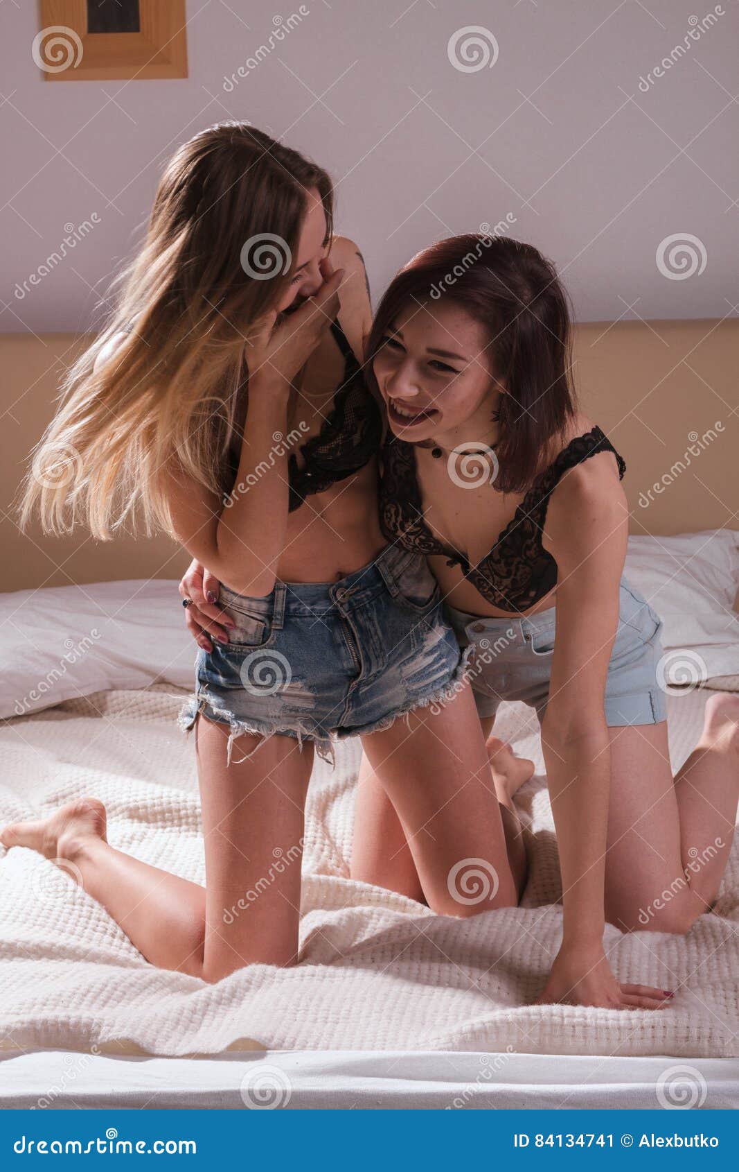 my two girlfriends having fun