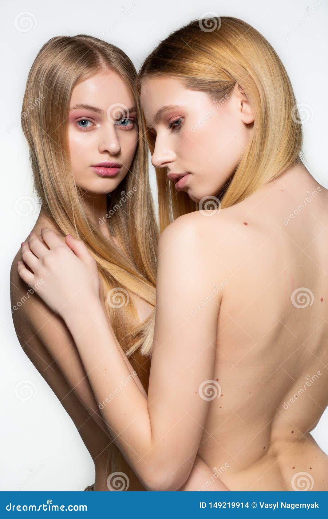 White naked bisexual women