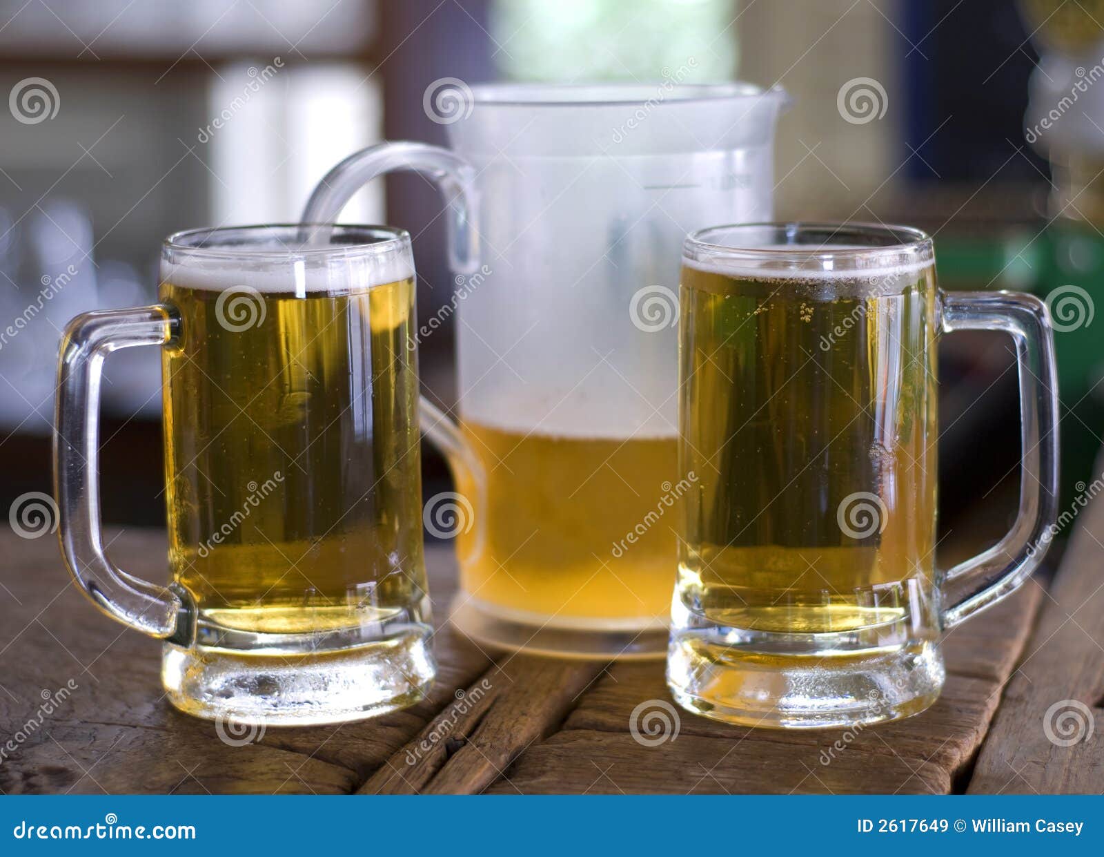 Two beers stock image. Image of beer, alcohol, refreshing 2617649