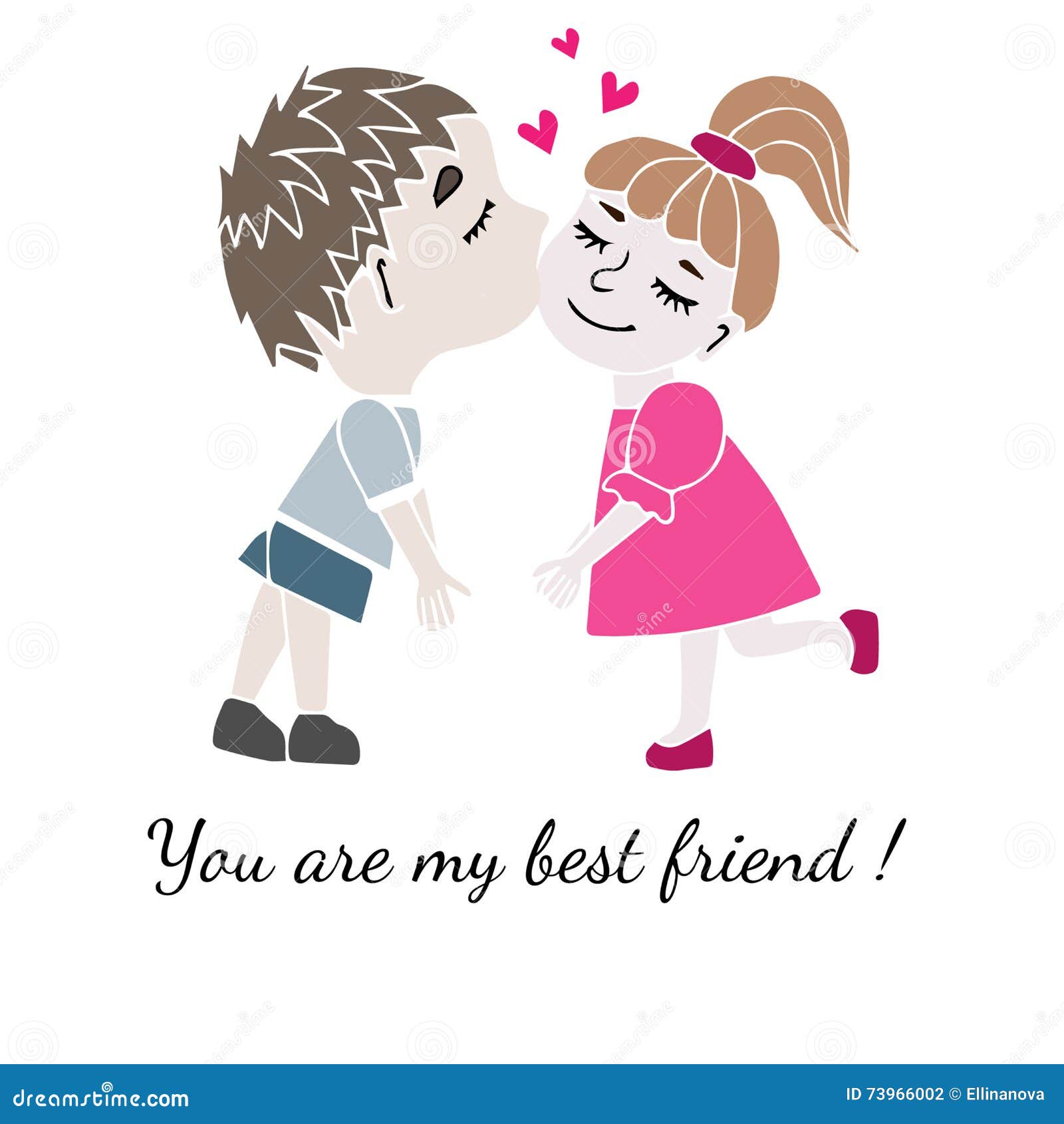 Little Boy Girl Best Friends Stock Illustrations 162 Little Boy Girl Best Friends Stock Illustrations Vectors Clipart Dreamstime