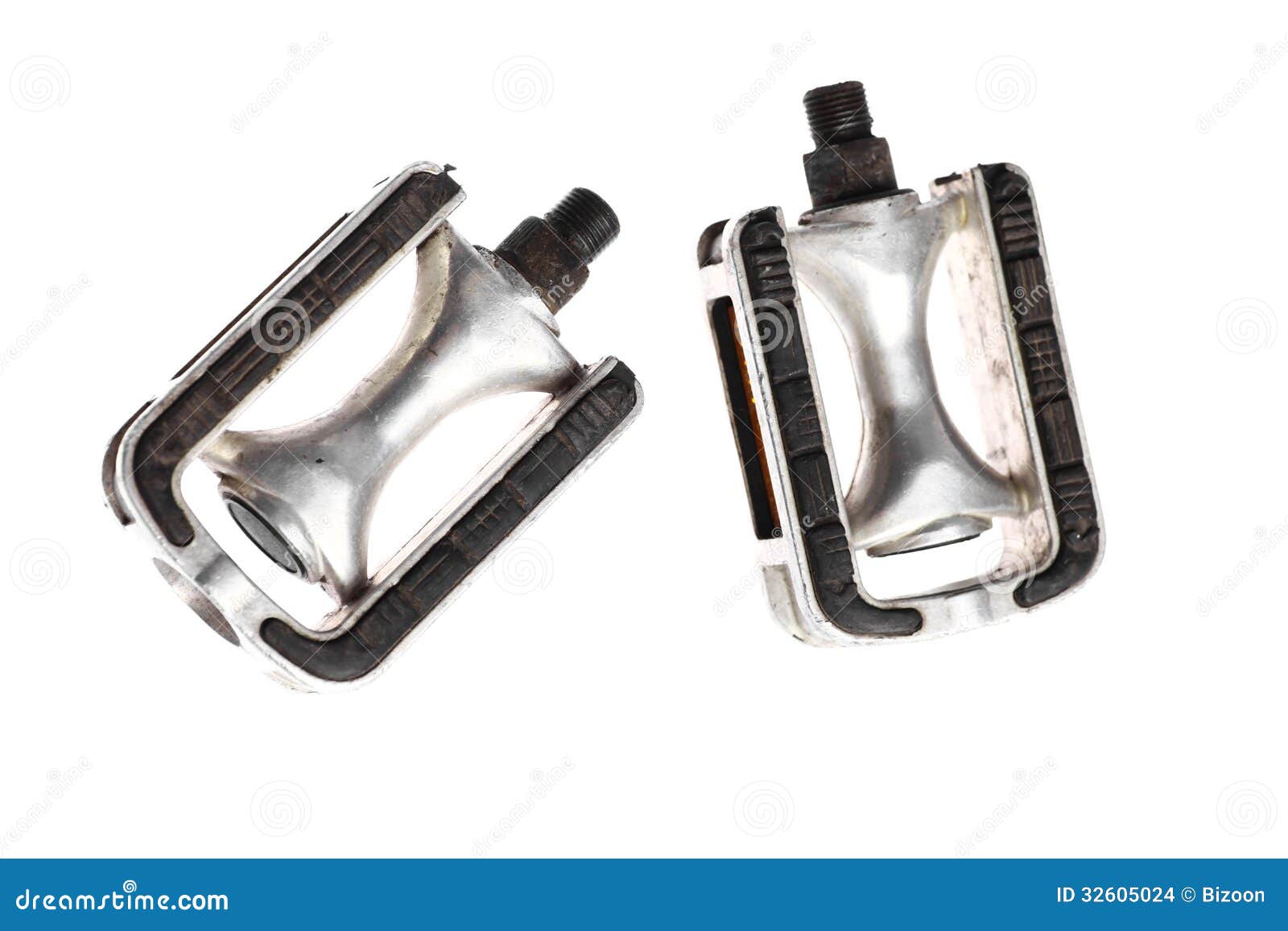 Two bicycle pedals stock photo. Image of biking, cycling 32605024