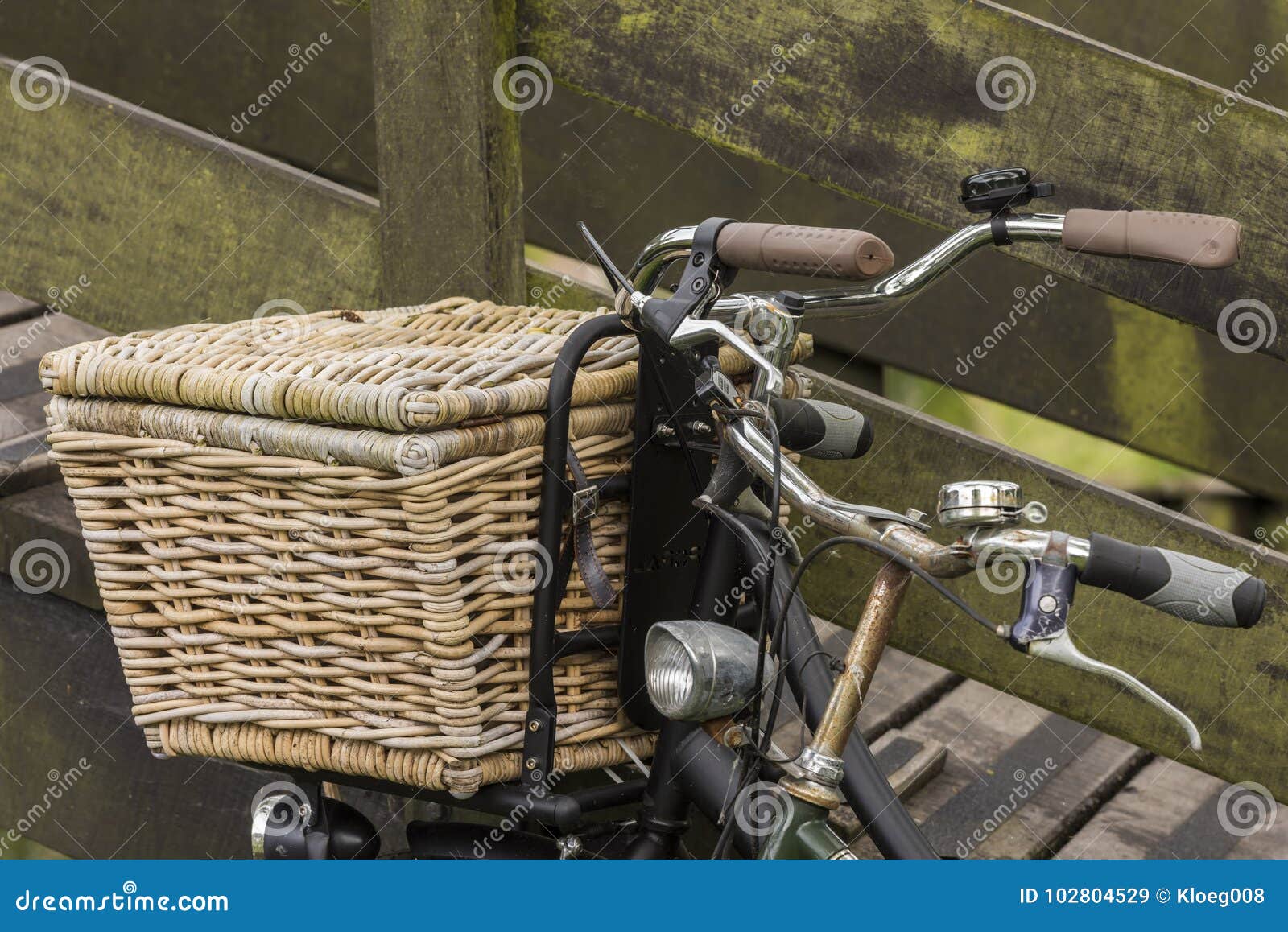 Two Bikes with Basket stock image. Image of travel, exercise 102804529