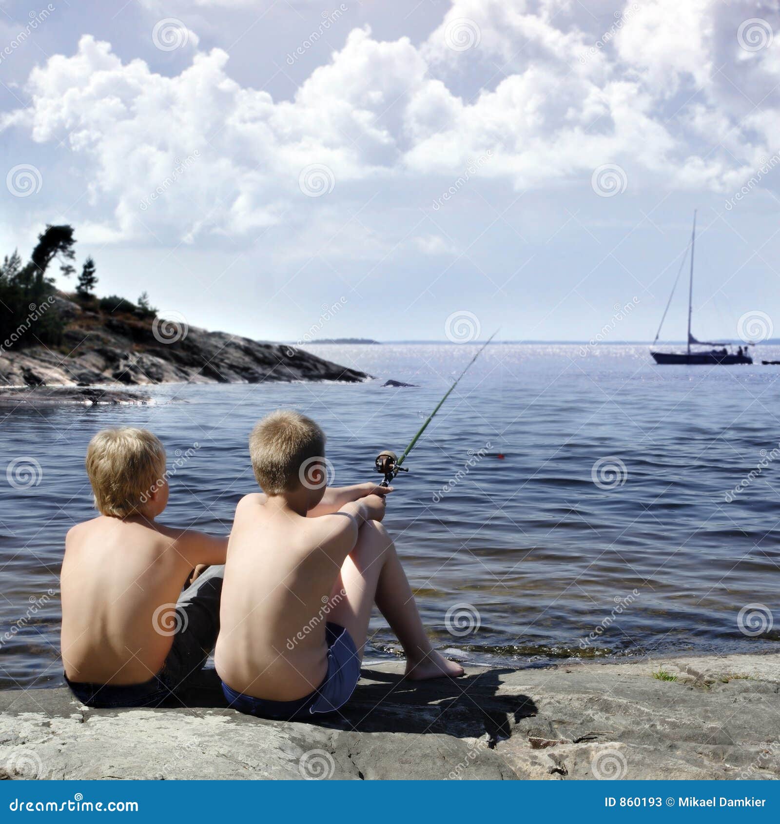 1,337 Boy Fishing On The Beach Stock Photos, High-Res Pictures