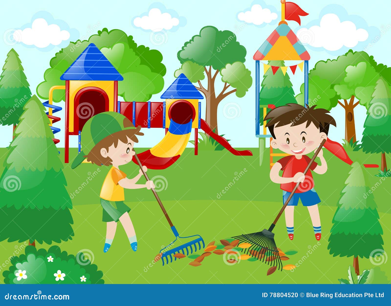 Sweepers Clipart Of Children