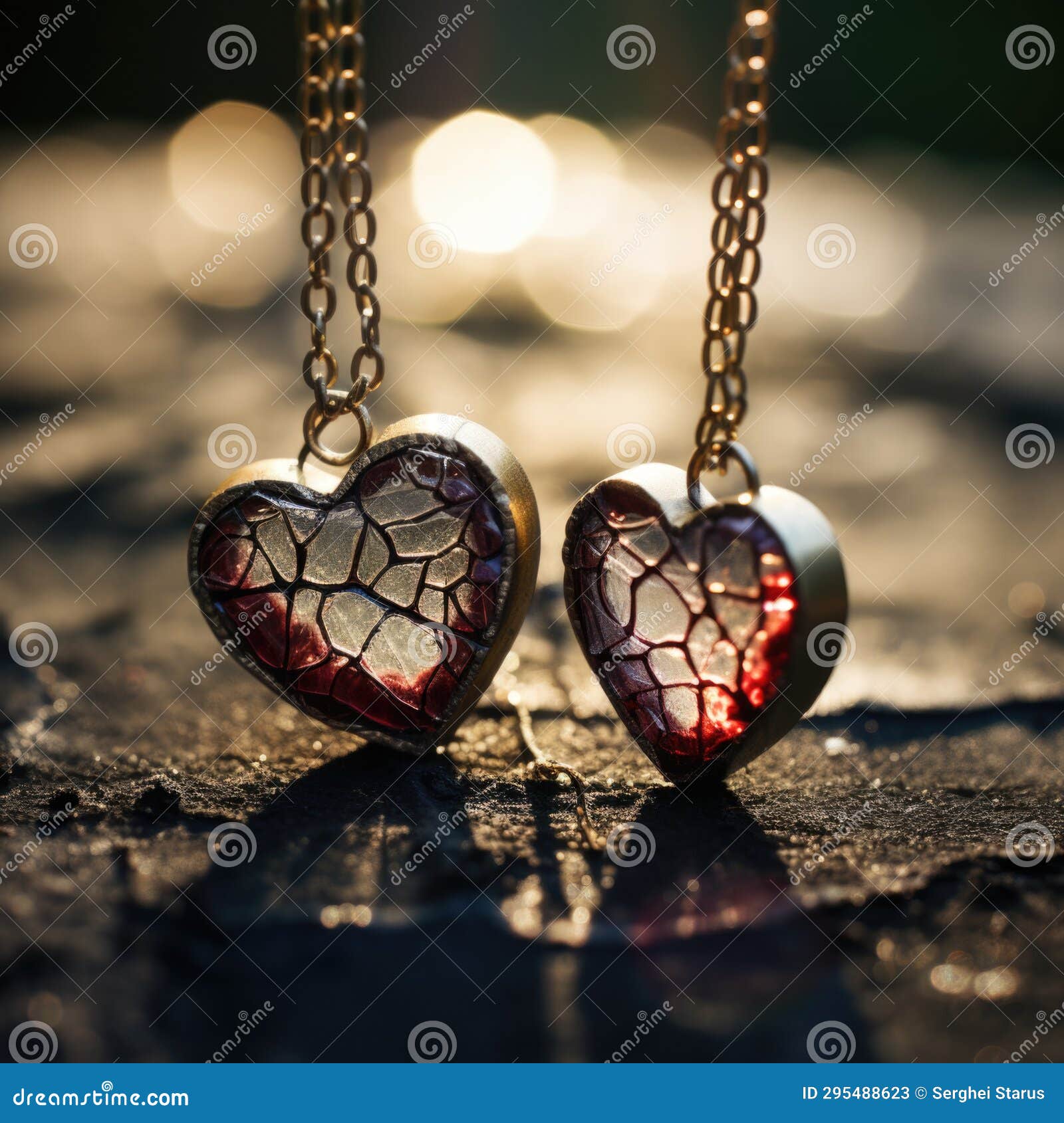 Buy Personalized Couple's Silver Stainless Steel Split Broken Heart Necklace  Set Custom Engraved Free - Ships from USA Online at desertcartINDIA