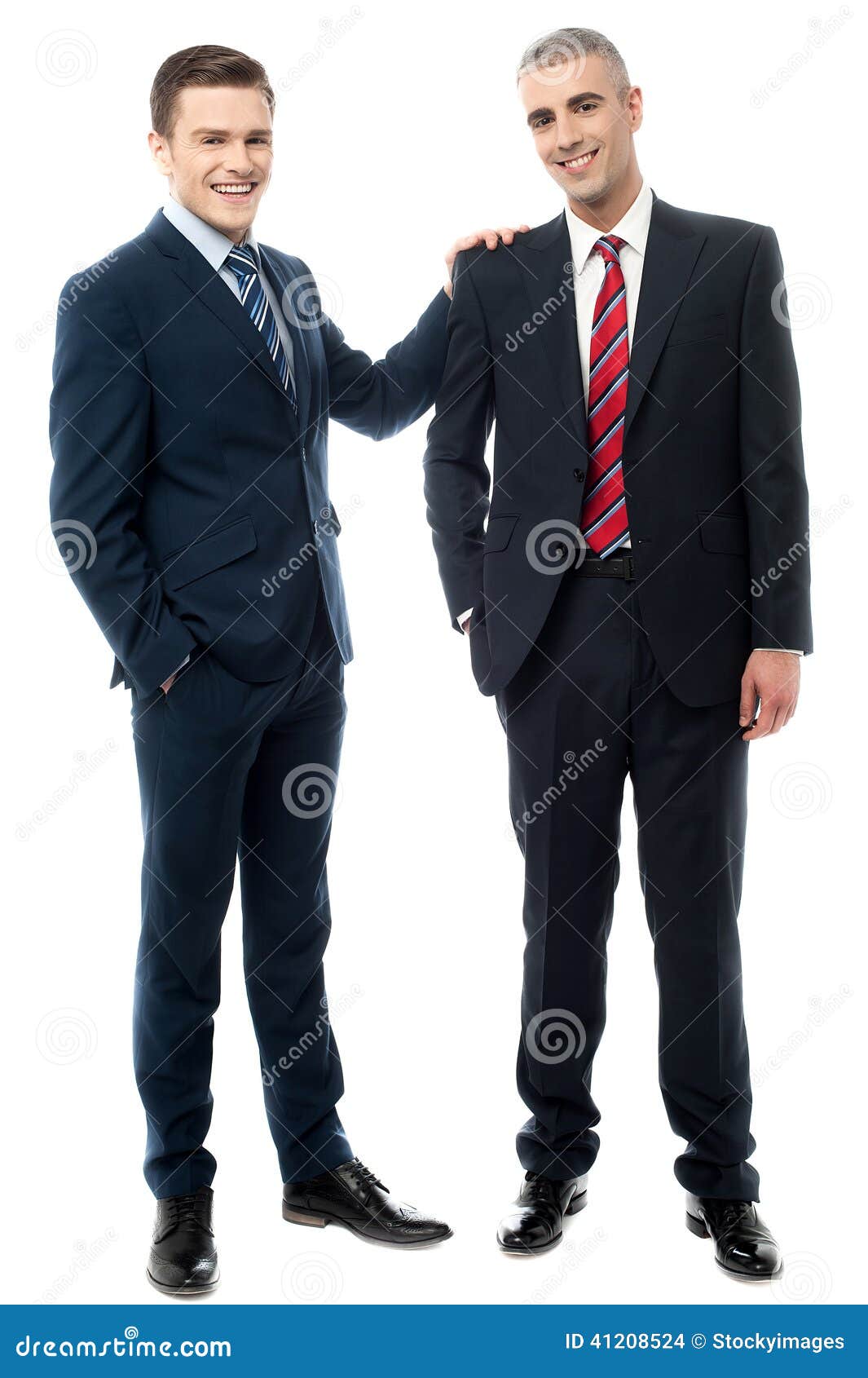Two Business Partners Posing Together Stock Photo - Image: 41208524