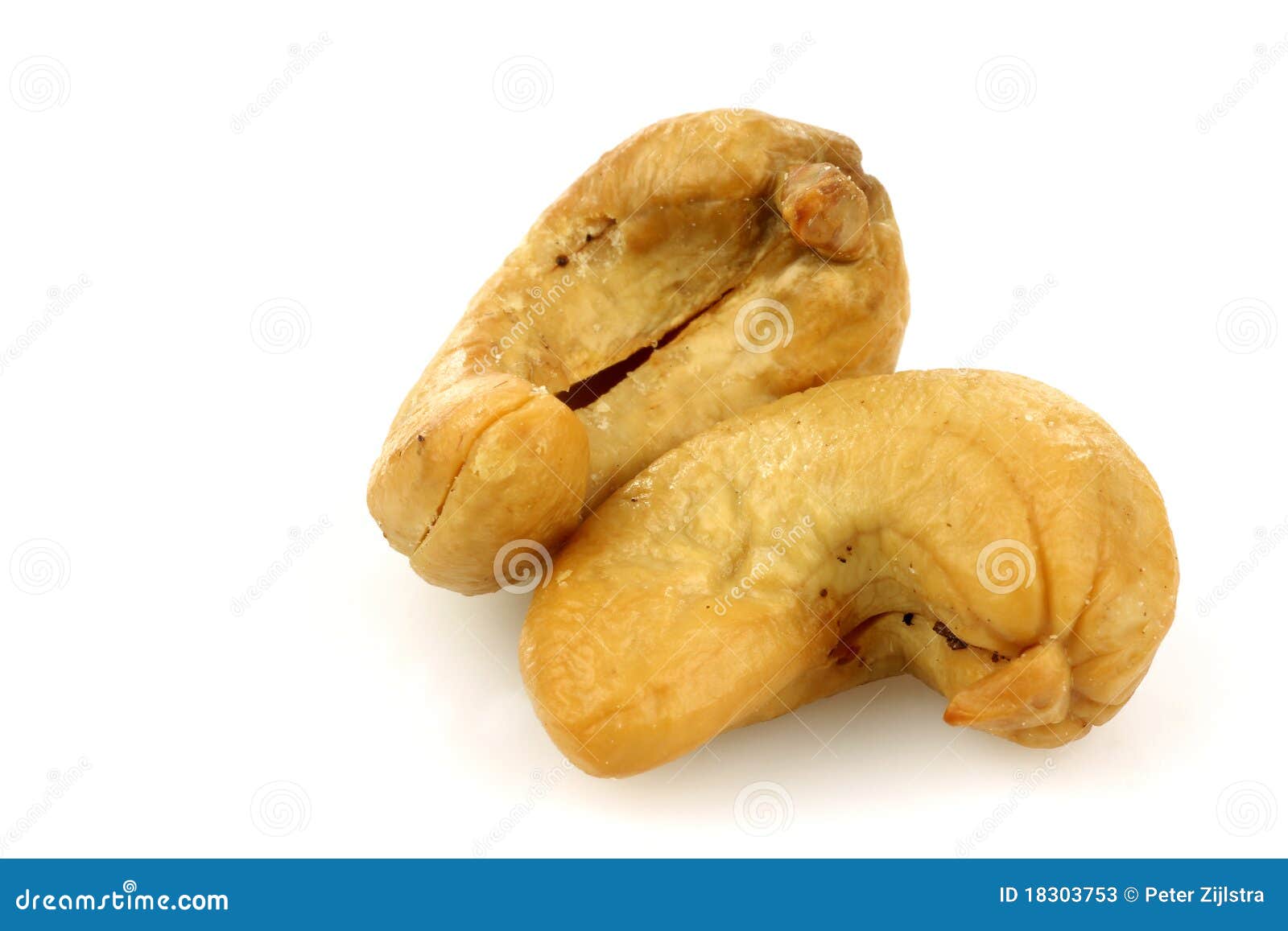 Two cashew nuts stock image. Image of fattening, fresh 18303753