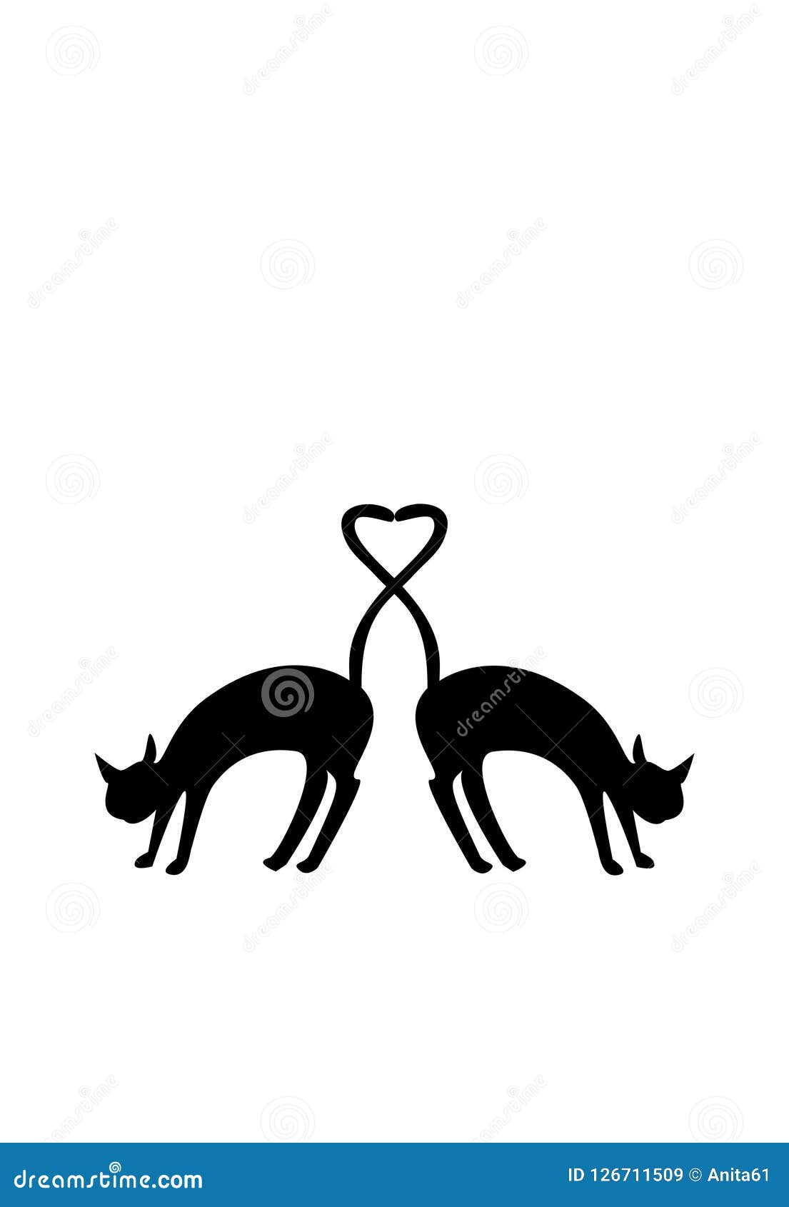 Catlovers Icon in Black on White Stock Vector - Illustration of