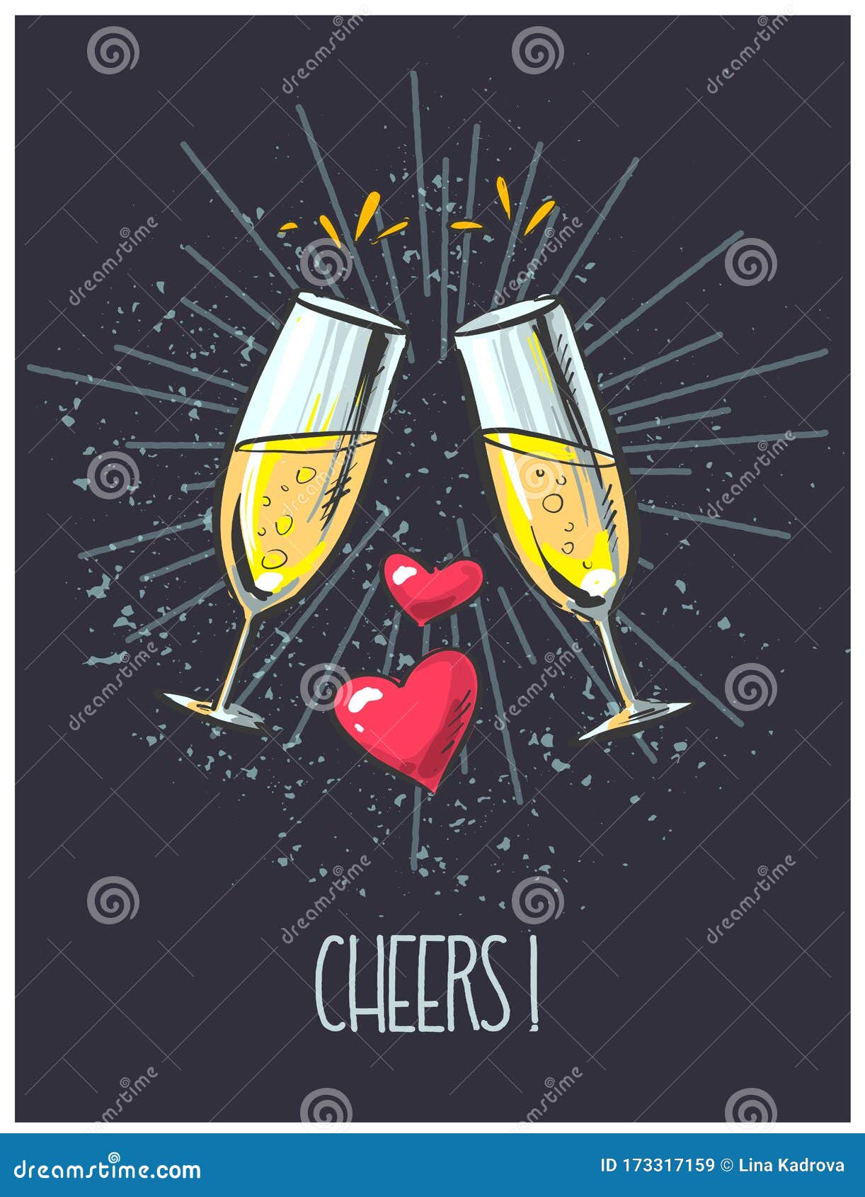 Champagne Tumbler - Cheers Love