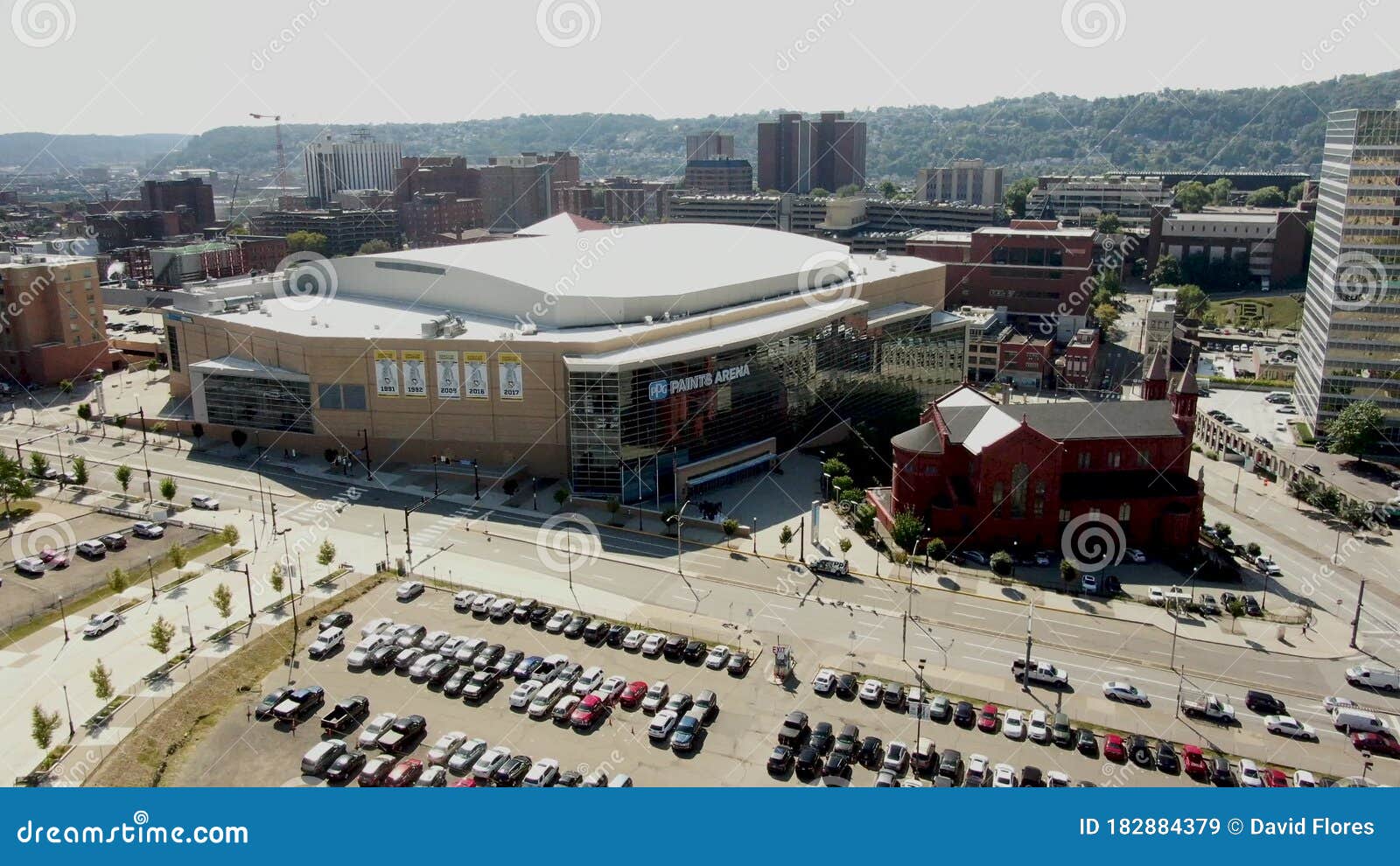Pittsburgh PPG Paints Arena Stock Video - Video of outside, pittsburgh:  182884379