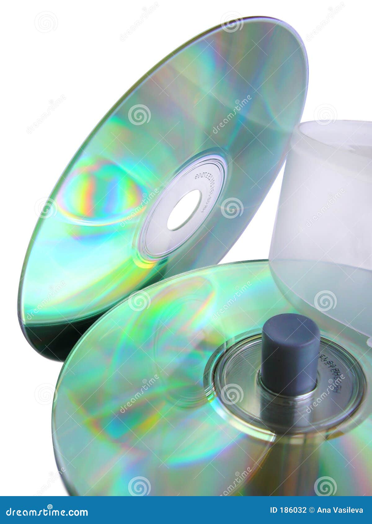 Cd In The Open Box Stock Photo - Download Image Now - Compact Disc
