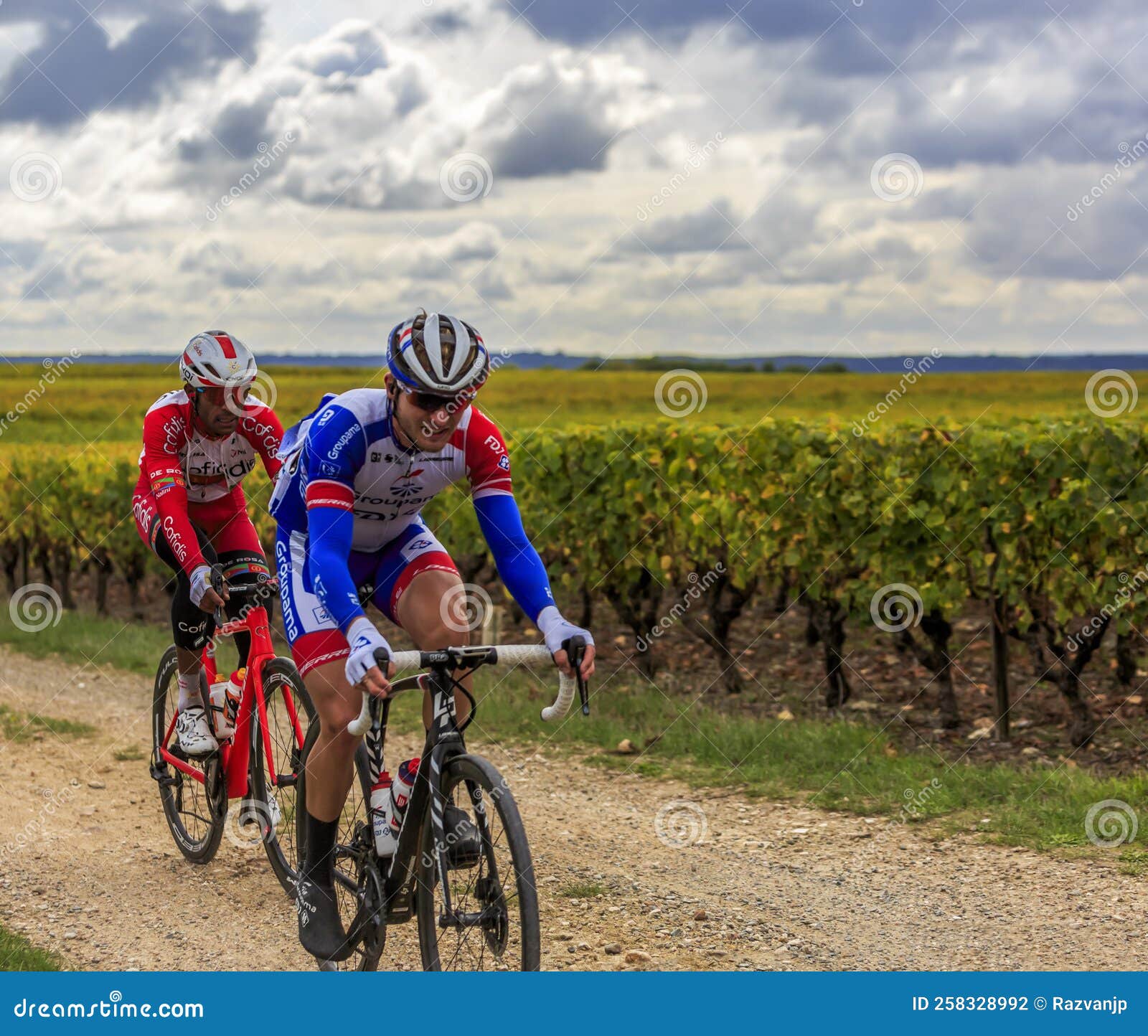 Two Cyclists Paris Tours 2020 Editorial Photography Image of country Two Cyclists Paris Tours 2020 Editorial Photography Image of country