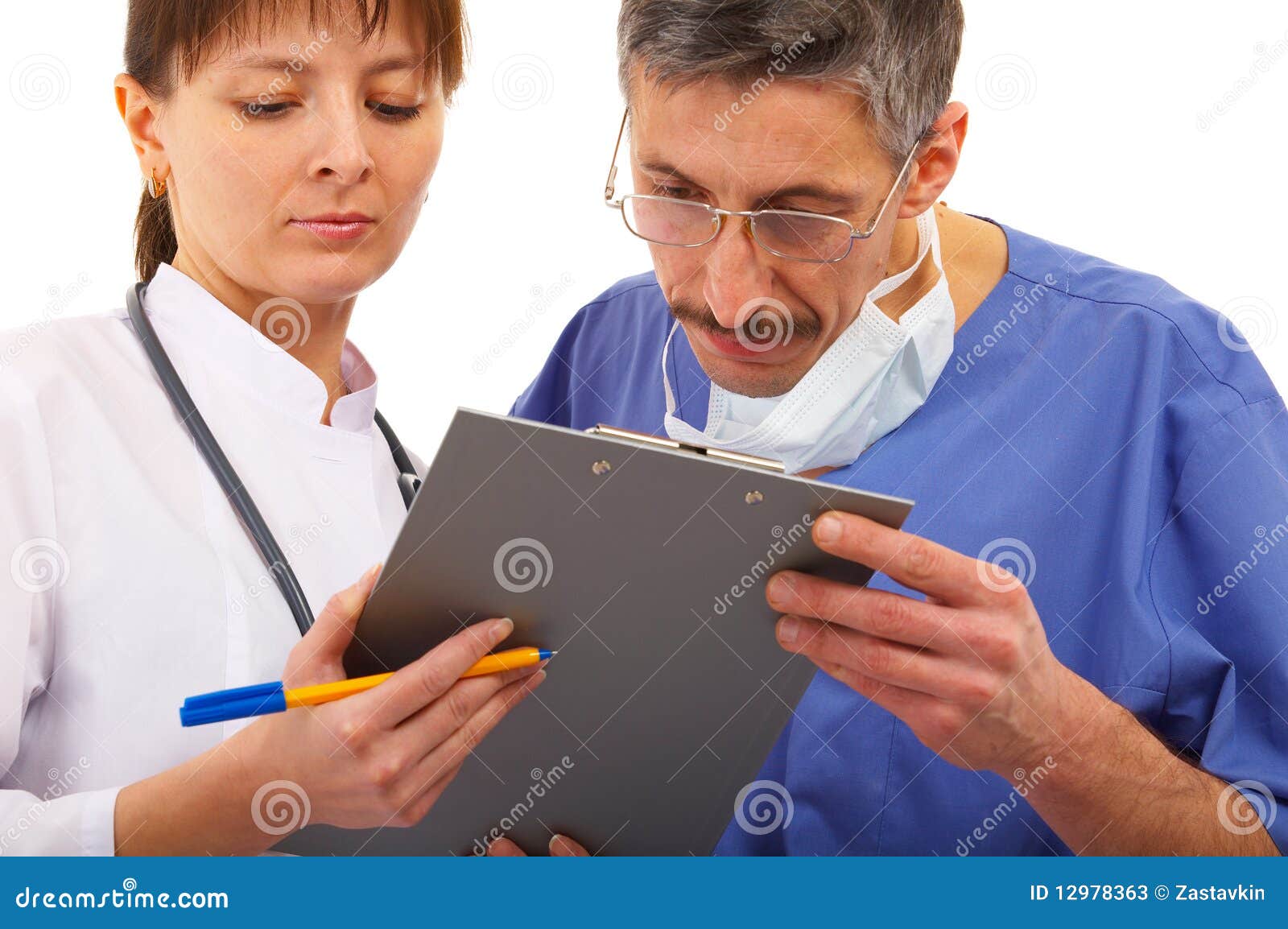 Two doctors stock image. Image of healthcare, people 12978363