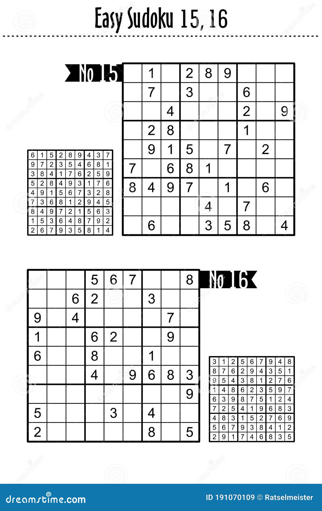 About Sudoku Puzzles