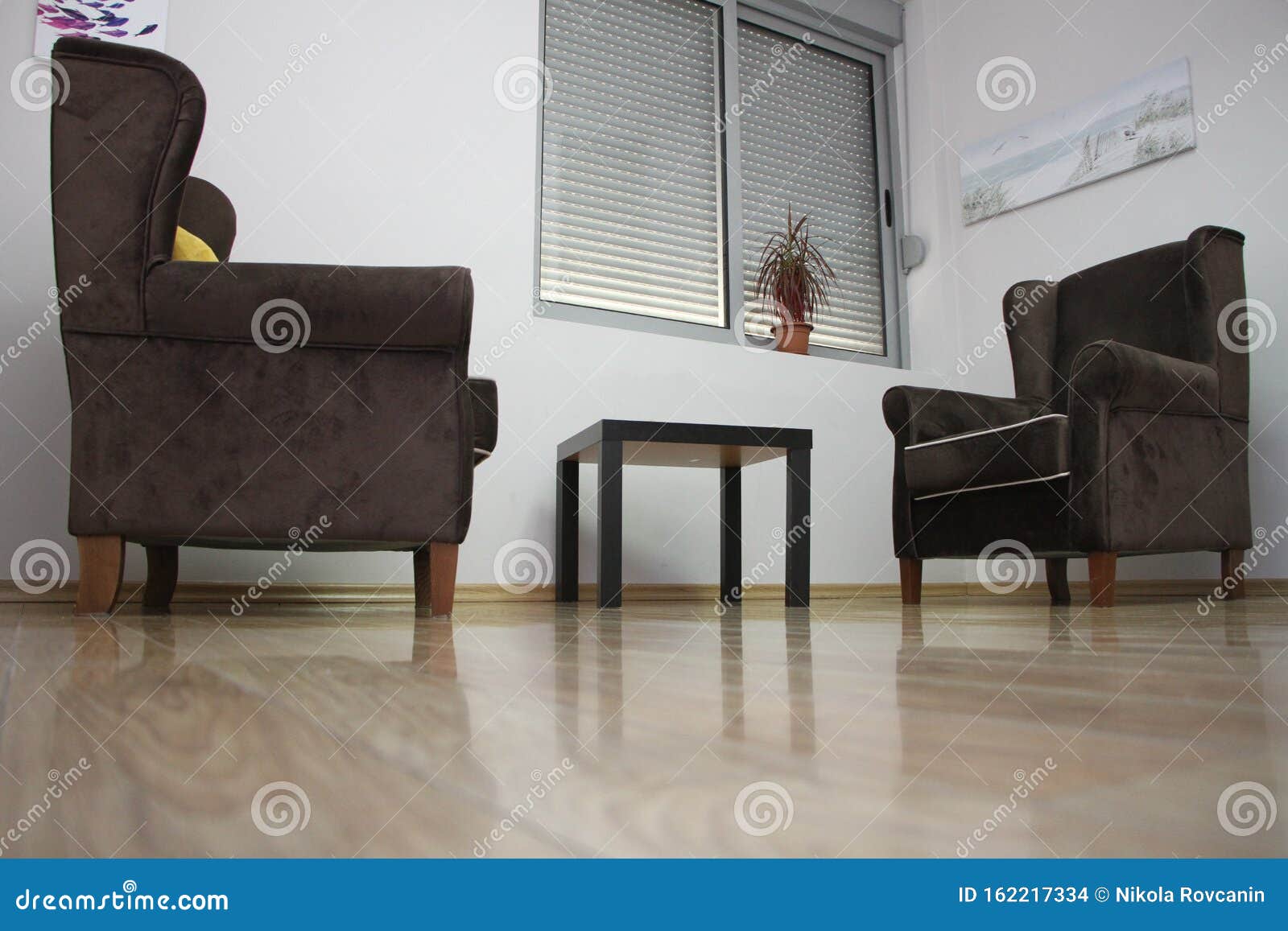 Two Empty Chairs Prepared for Psychotherapy Stock Photo Image of