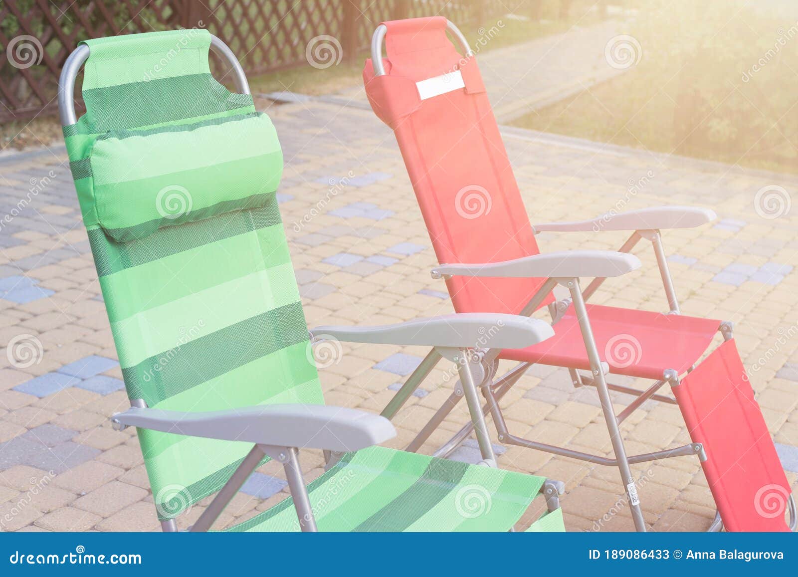 Two Empty Deck Chairs at the Pool Stock Image Image of chair, perfect