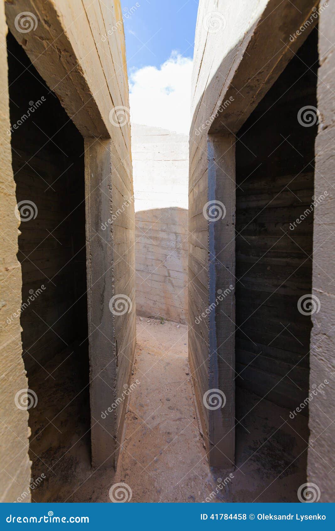 Two Entrances Opposite Each Other Stock Photo Image of background