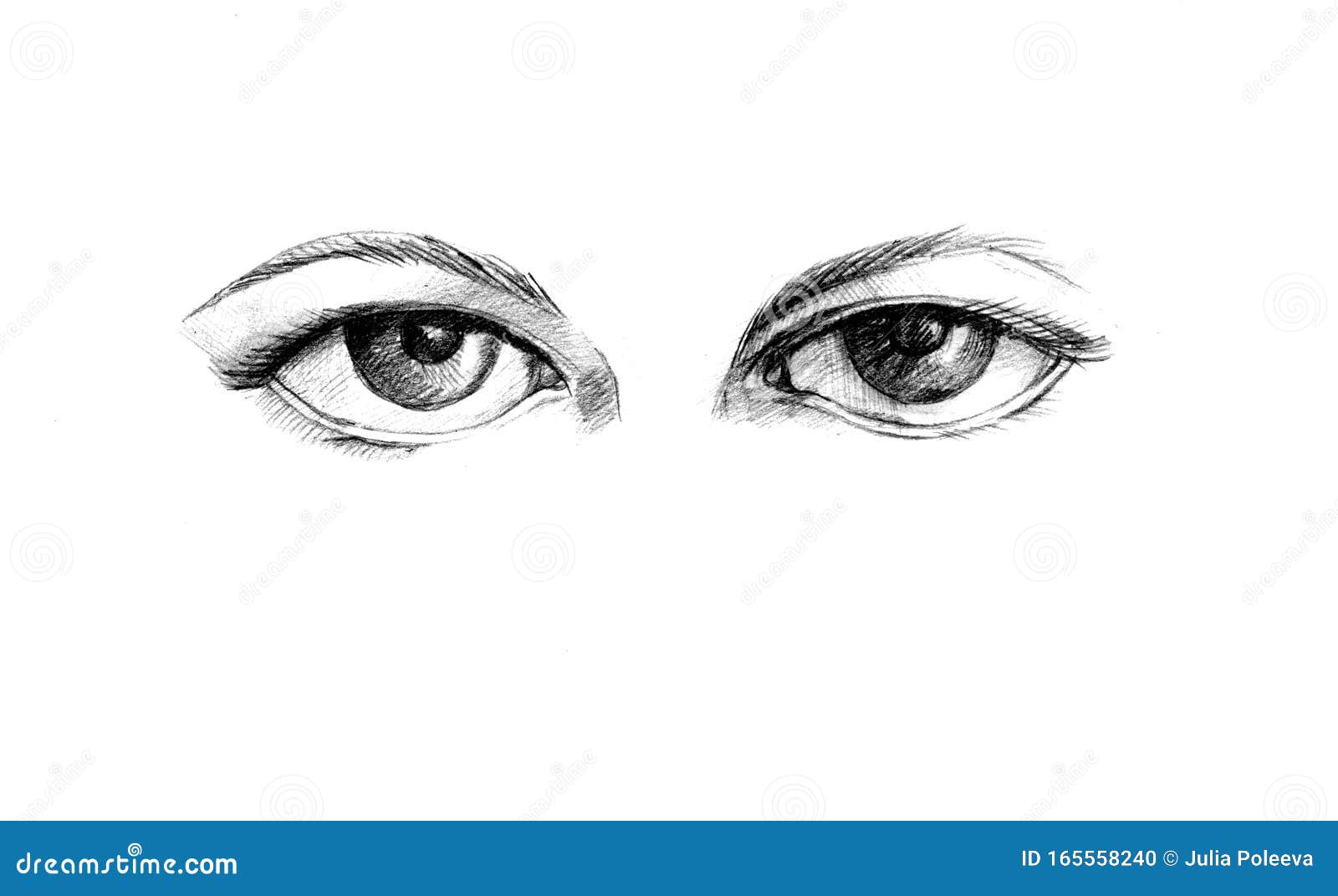 How to Draw BOTH Eyes Evenly  Easy Step by Step Art Drawing Tutorial   YouTube