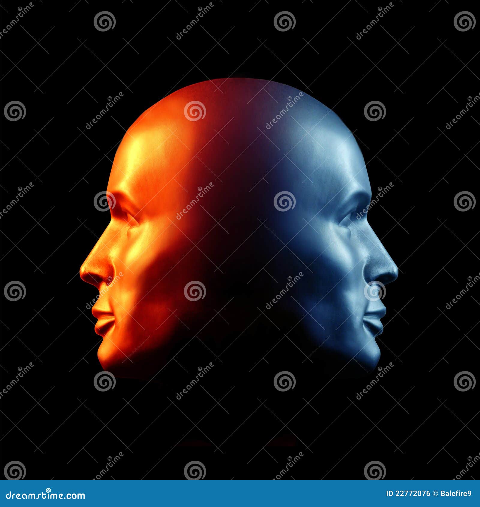 Two Faced Stock Illustrations – 321 Two Faced Stock Illustrations, Vectors  & Clipart - Dreamstime