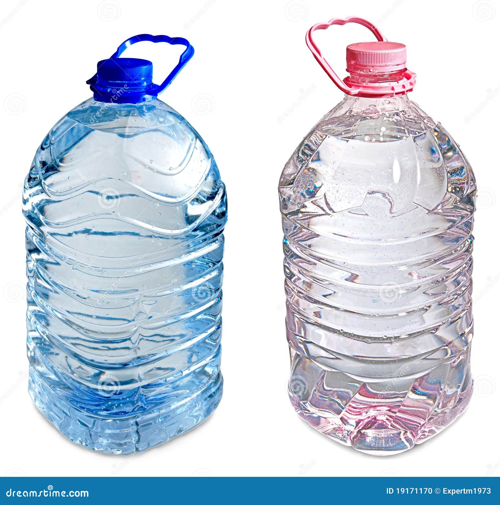 two-five-liter-bottles-water-pink-blue-1